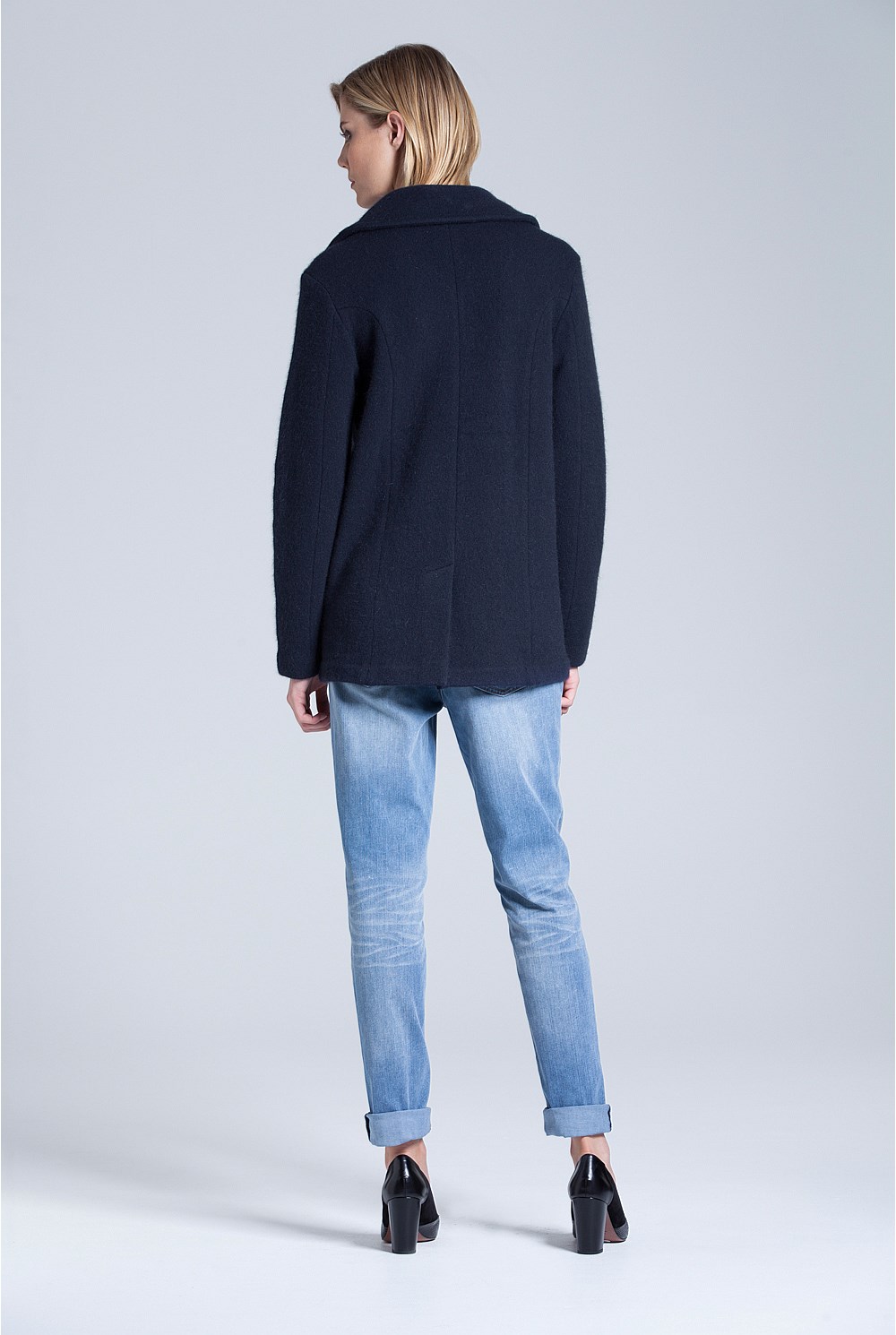 Luxe Wool Pea Coat