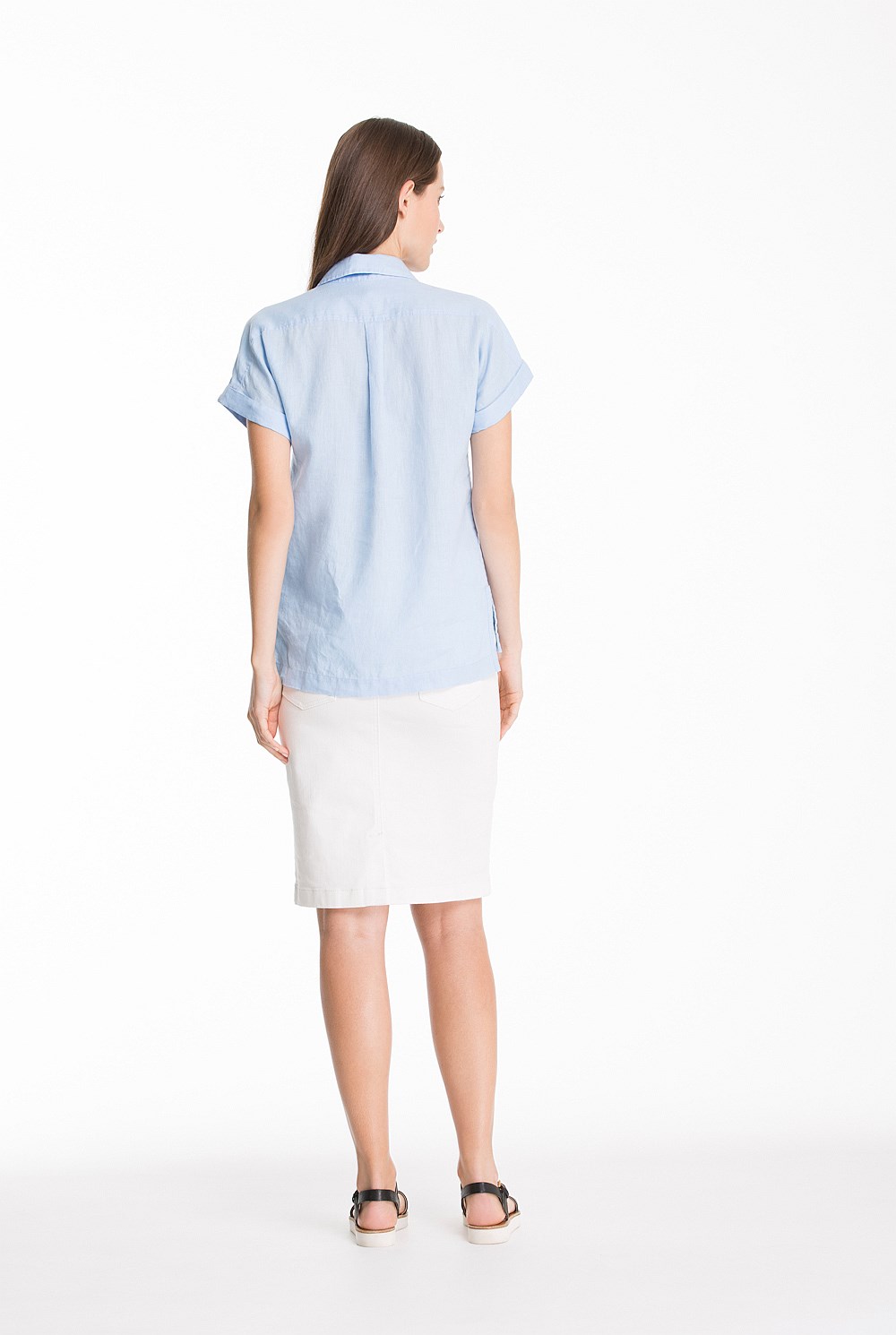Modern Denim Skirt