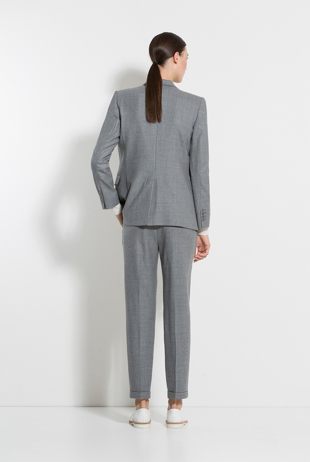 Wool Flannel Blazer