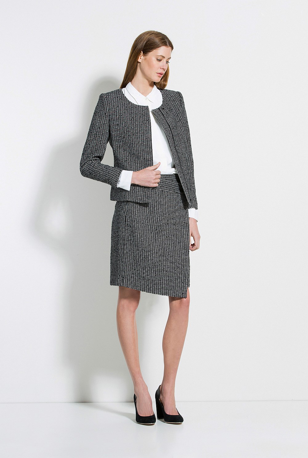Grid Weave Jacket