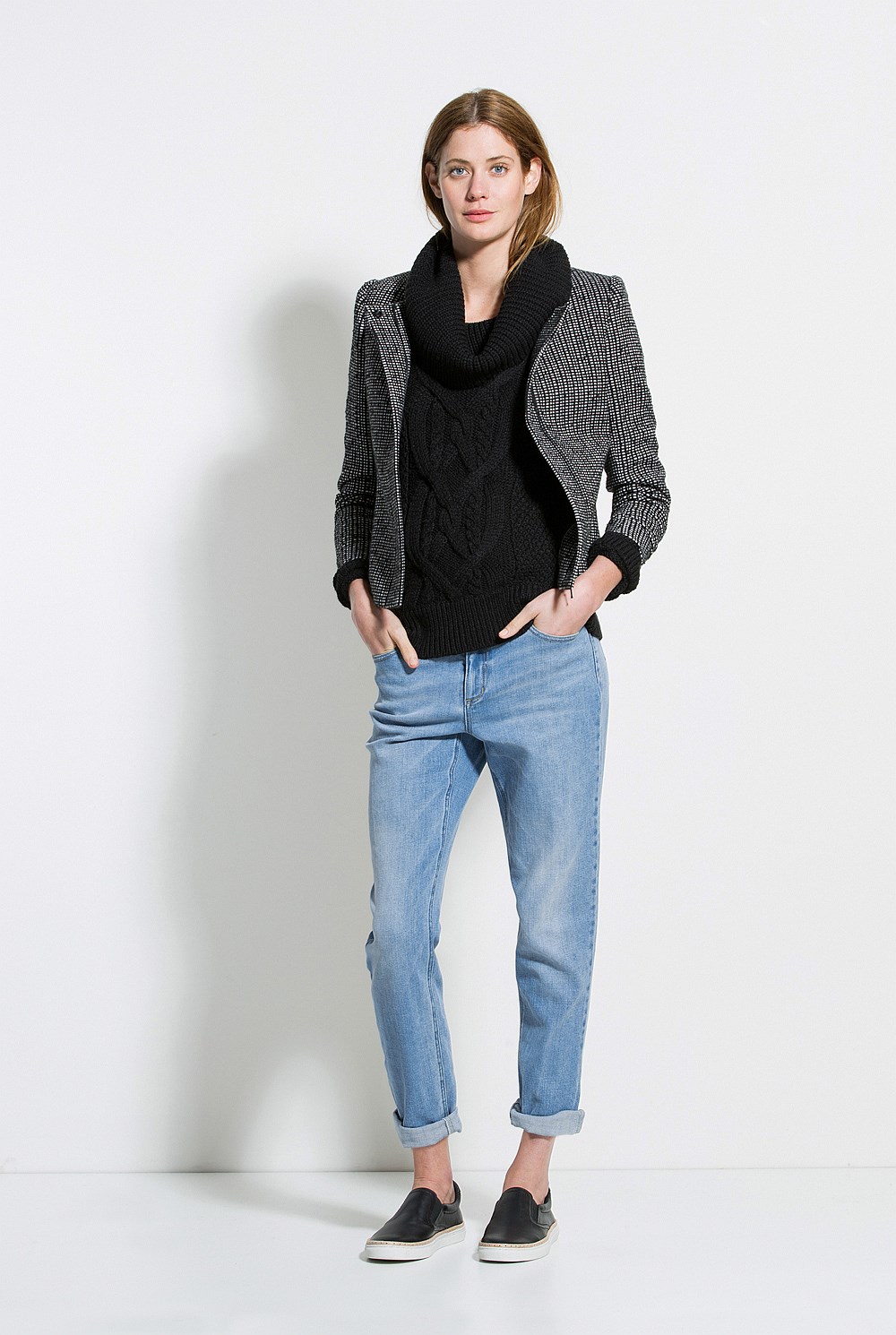 Grid Weave Jacket