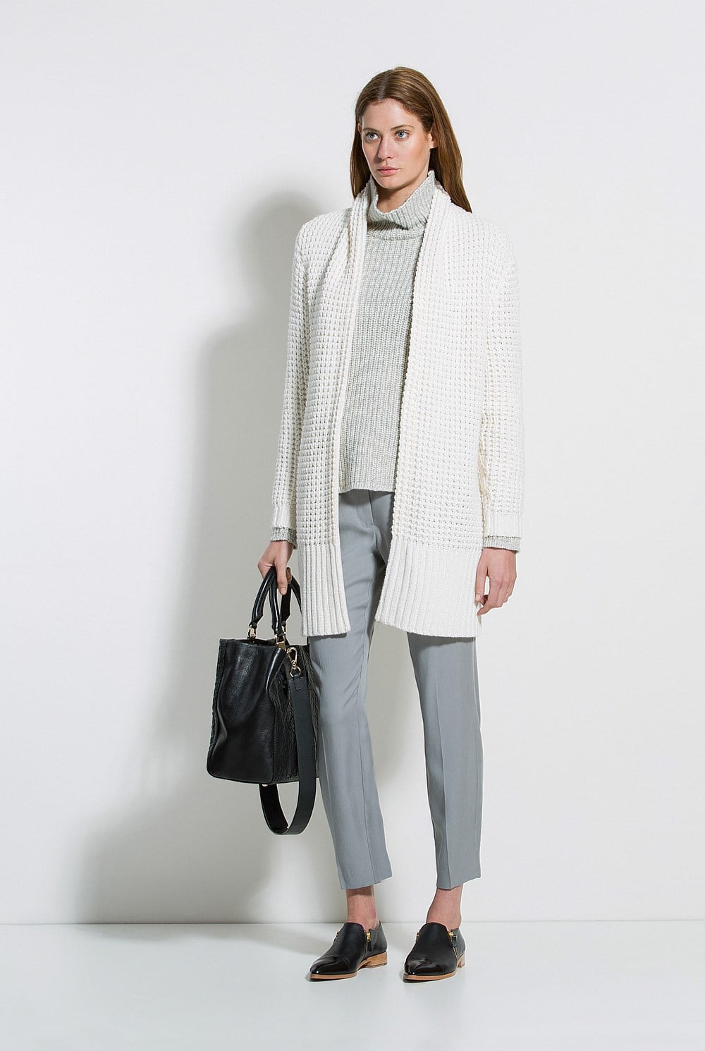 Waffle Cardigan