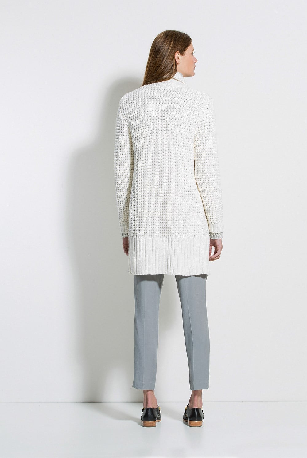 Waffle Cardigan