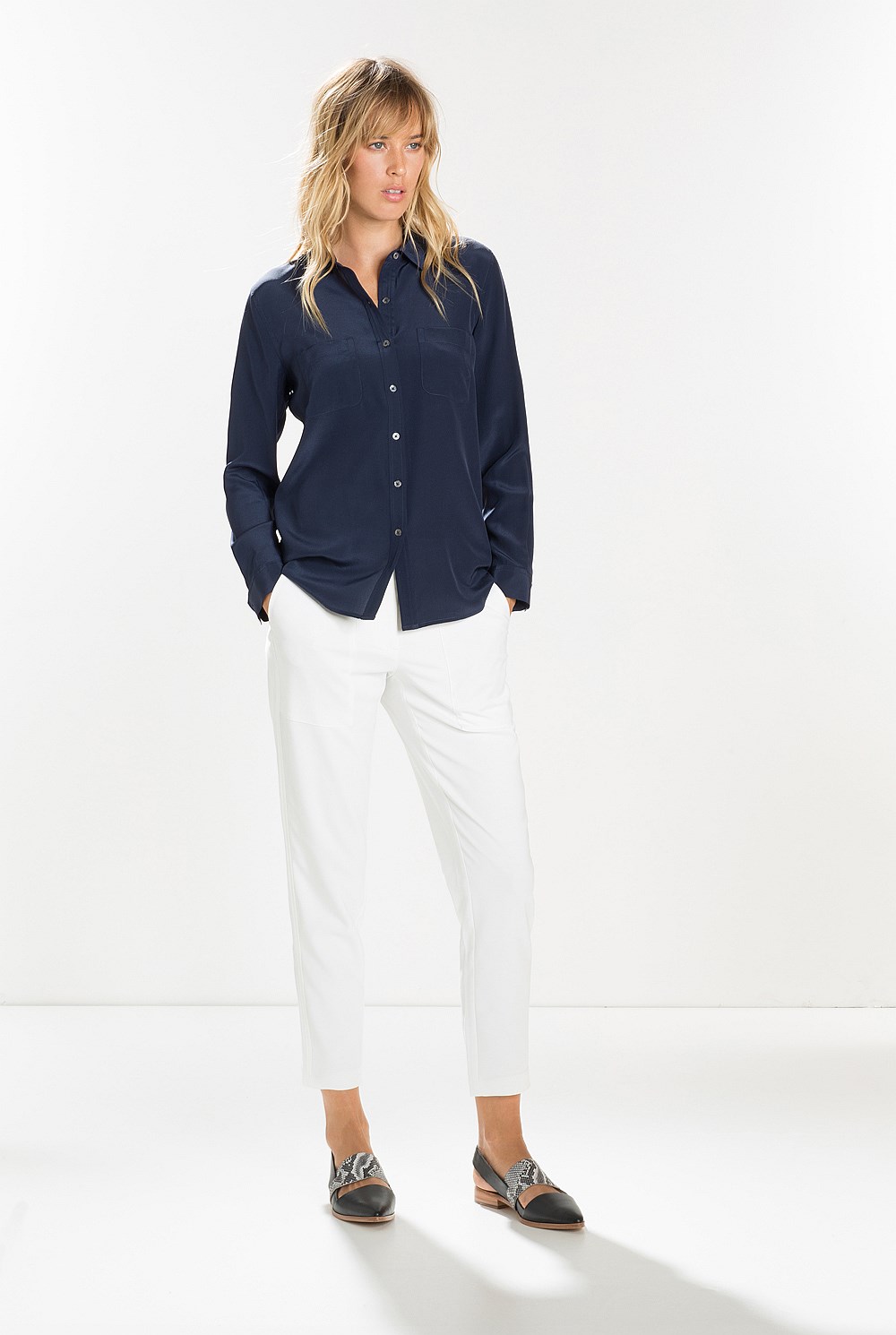 Utility Silk Shirt