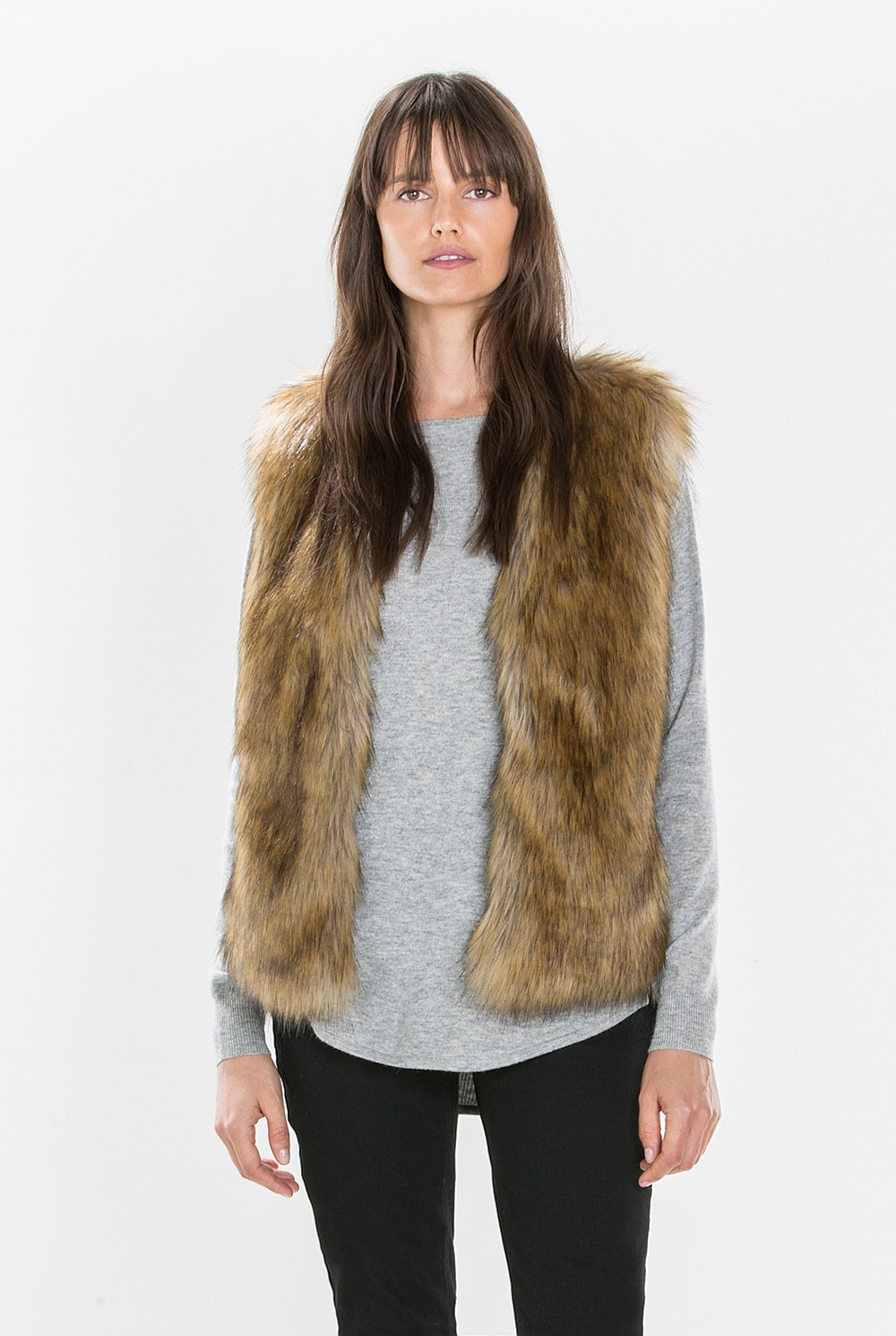 Curved Hem Knit