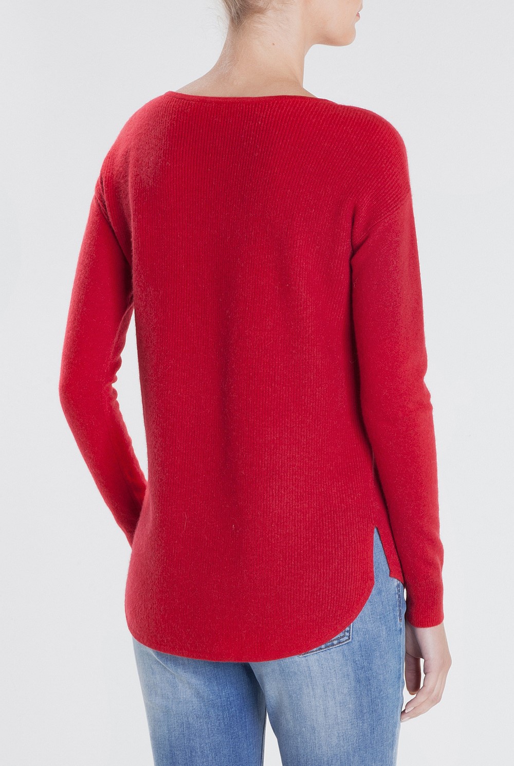 Curved Hem Knit