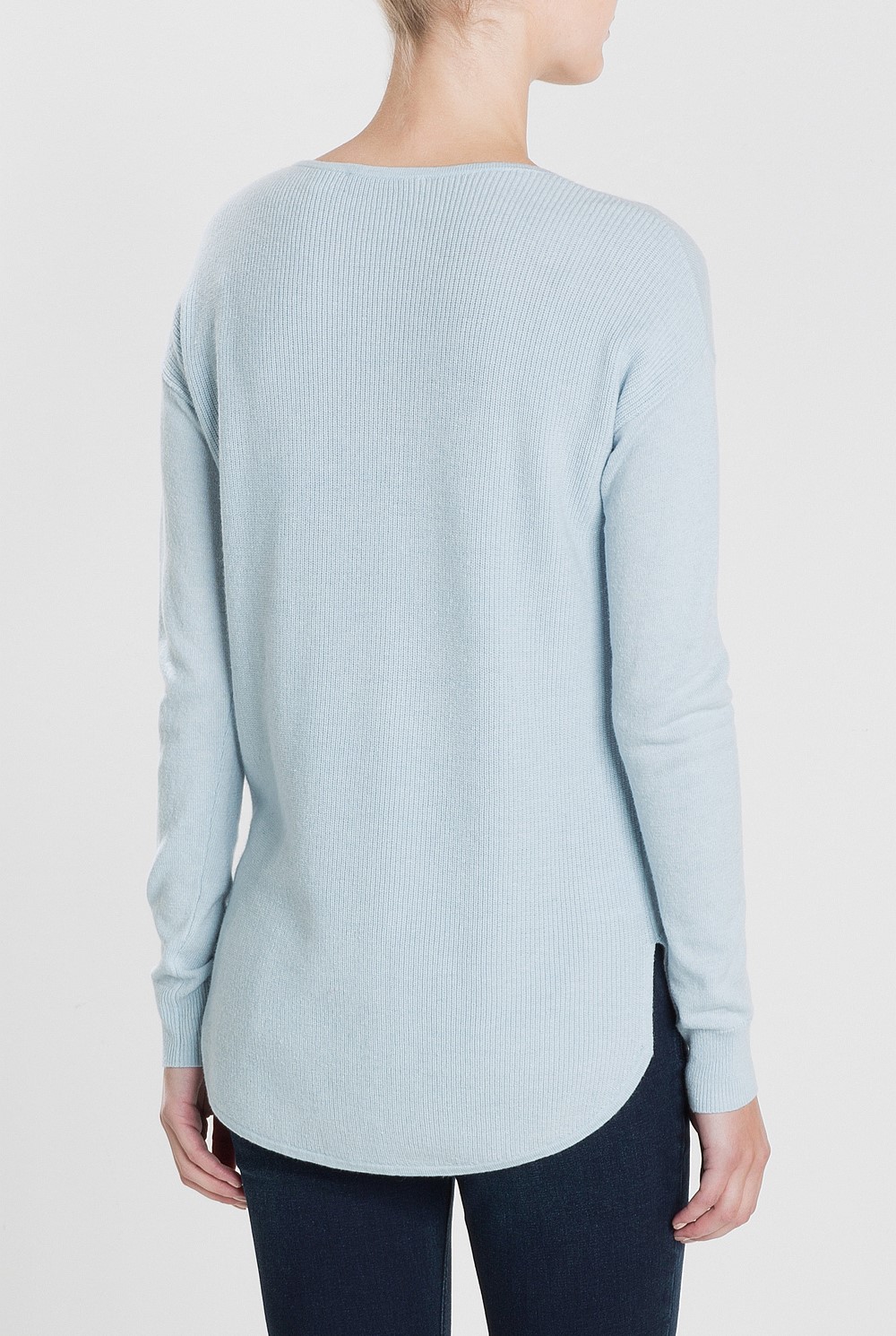 Curved Hem Knit