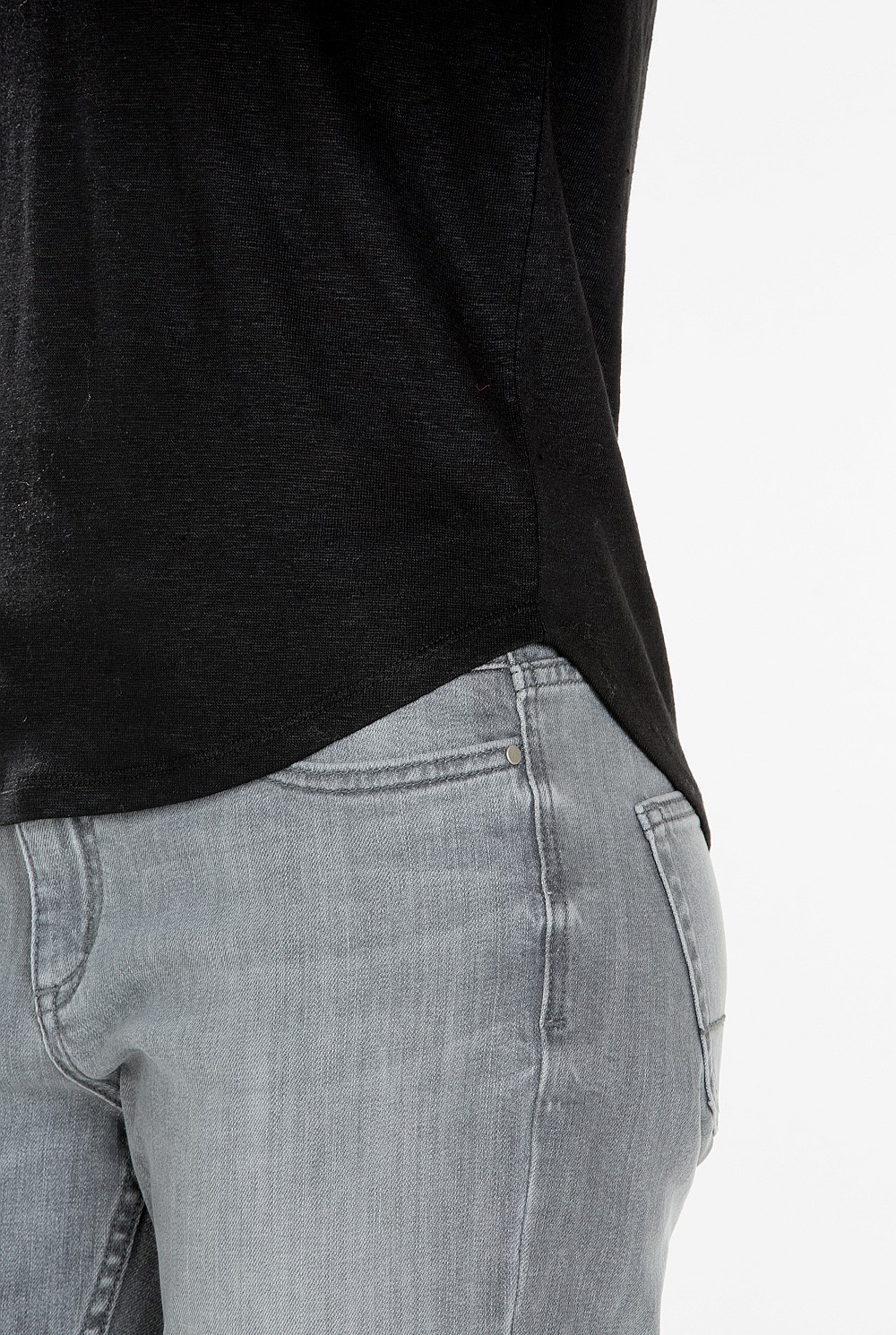 Long Sleeved Linen T-Shirt