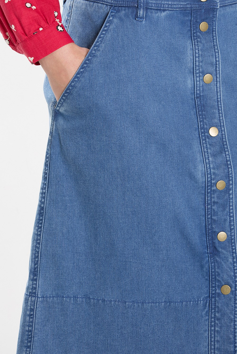 Chambray Skirt