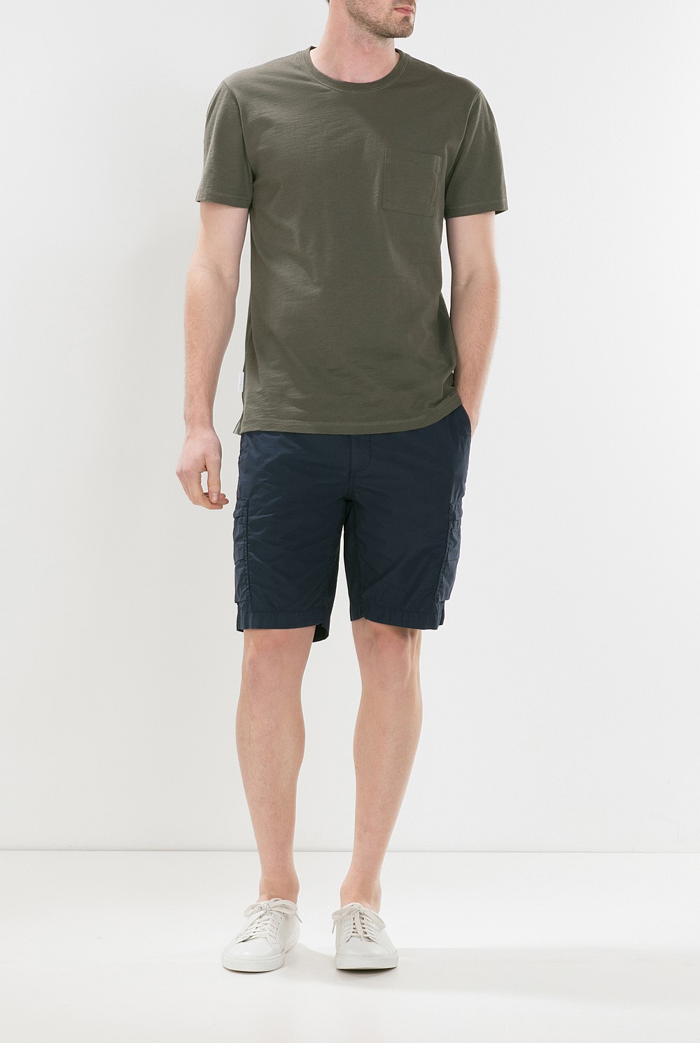 Slub Cotton Pocket T-Shirt