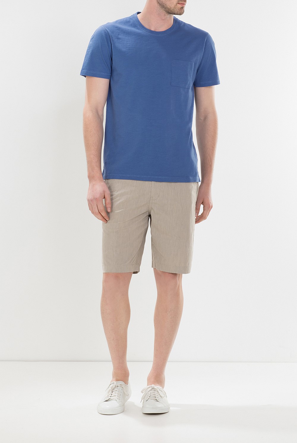 Slub Cotton Pocket T-Shirt