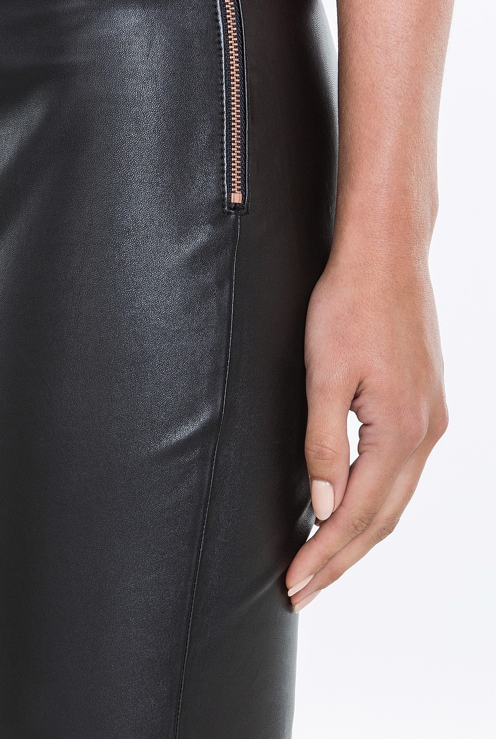 Stretch Leather Pant