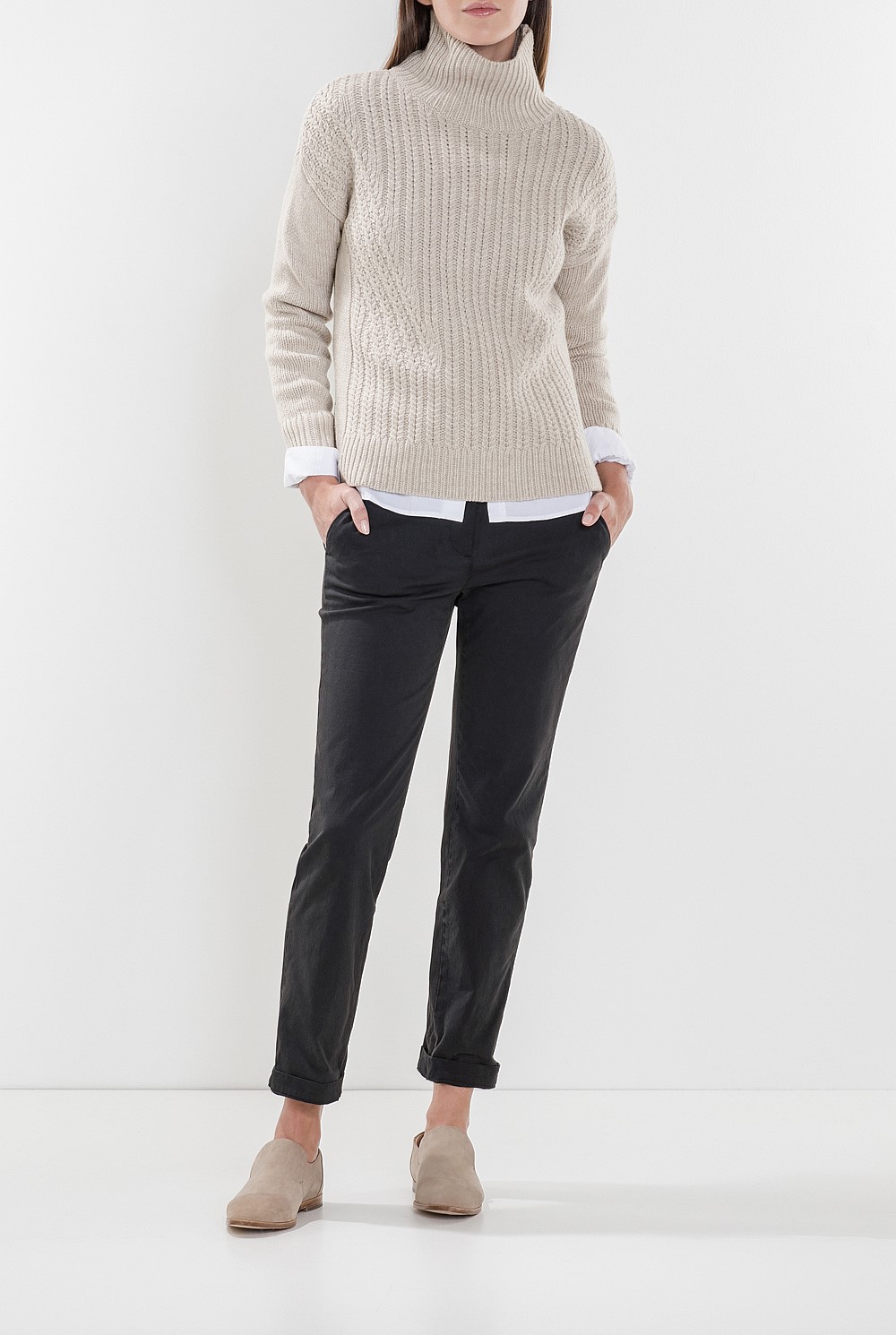 Merino Rollneck