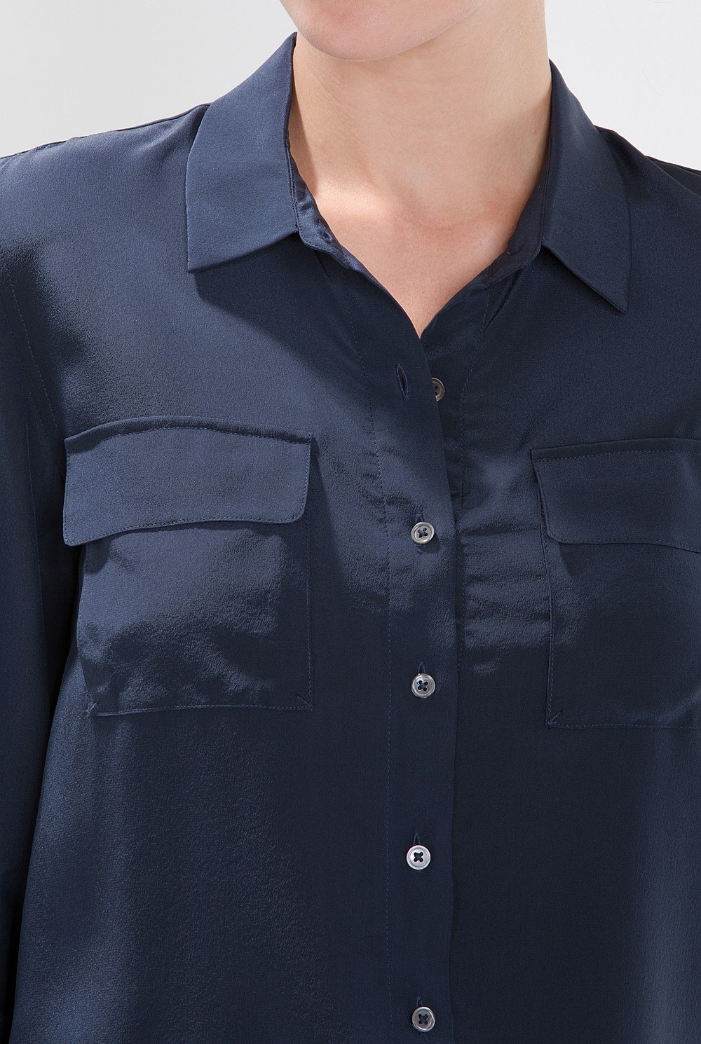 Silk Utility Shirt