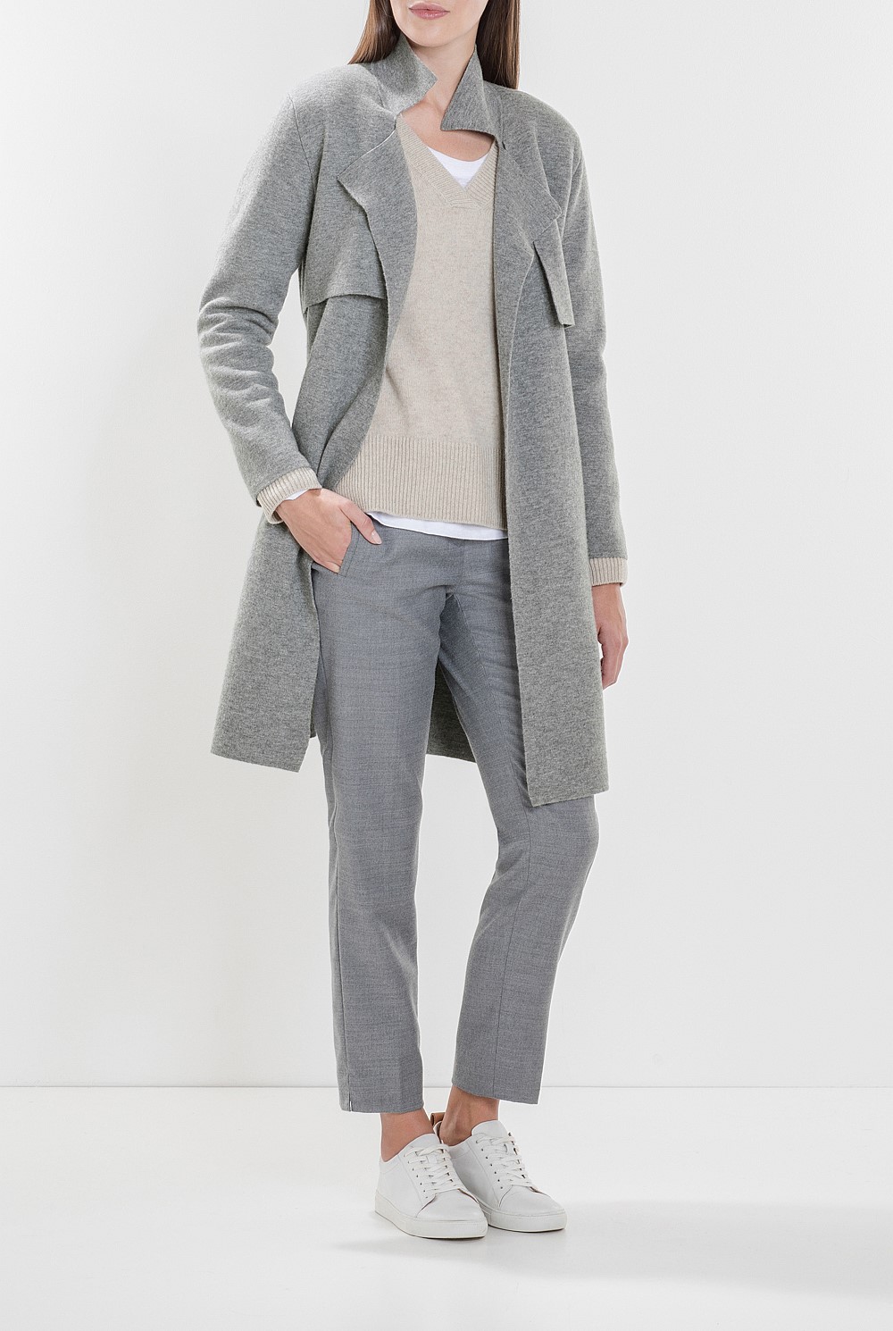 Knitted Trench