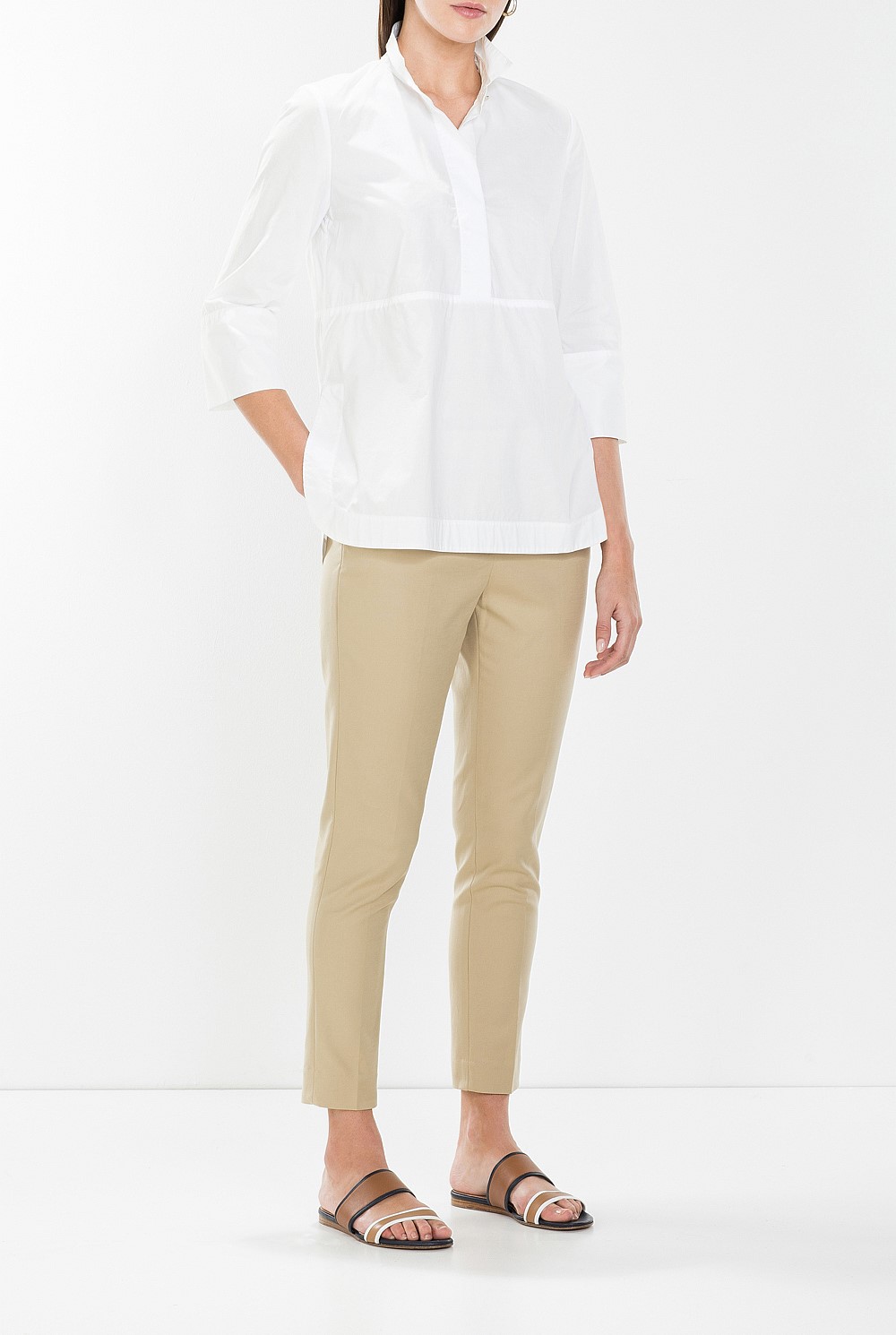 Cotton Clean Trouser