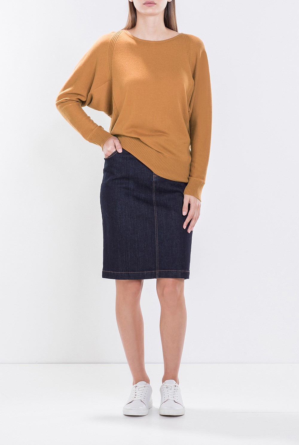 Indigo Denim Skirt