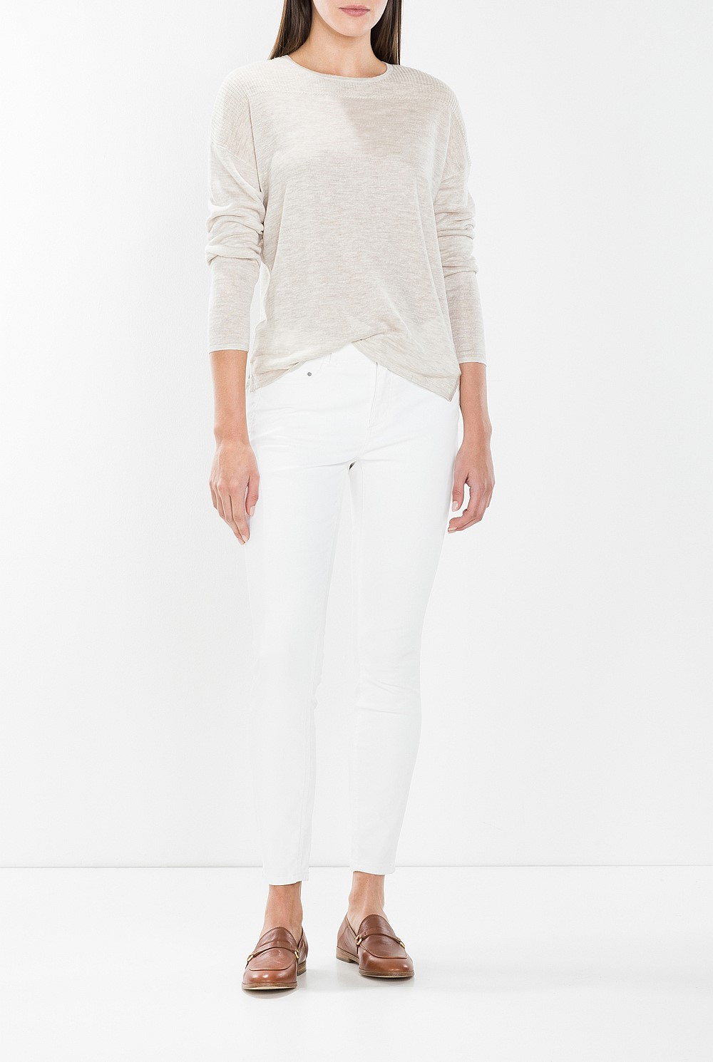 Printed Linen Knit