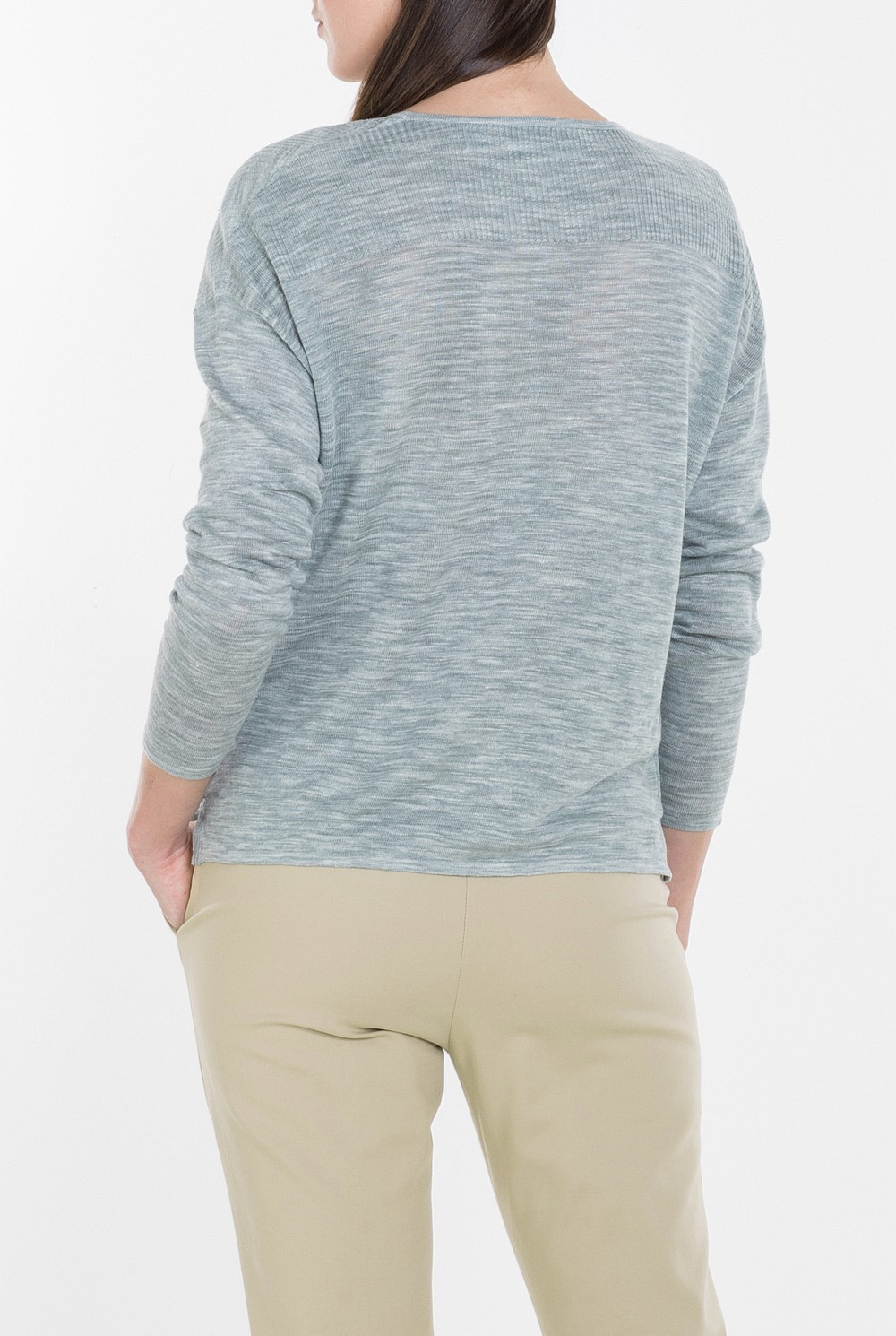 Printed Linen Knit