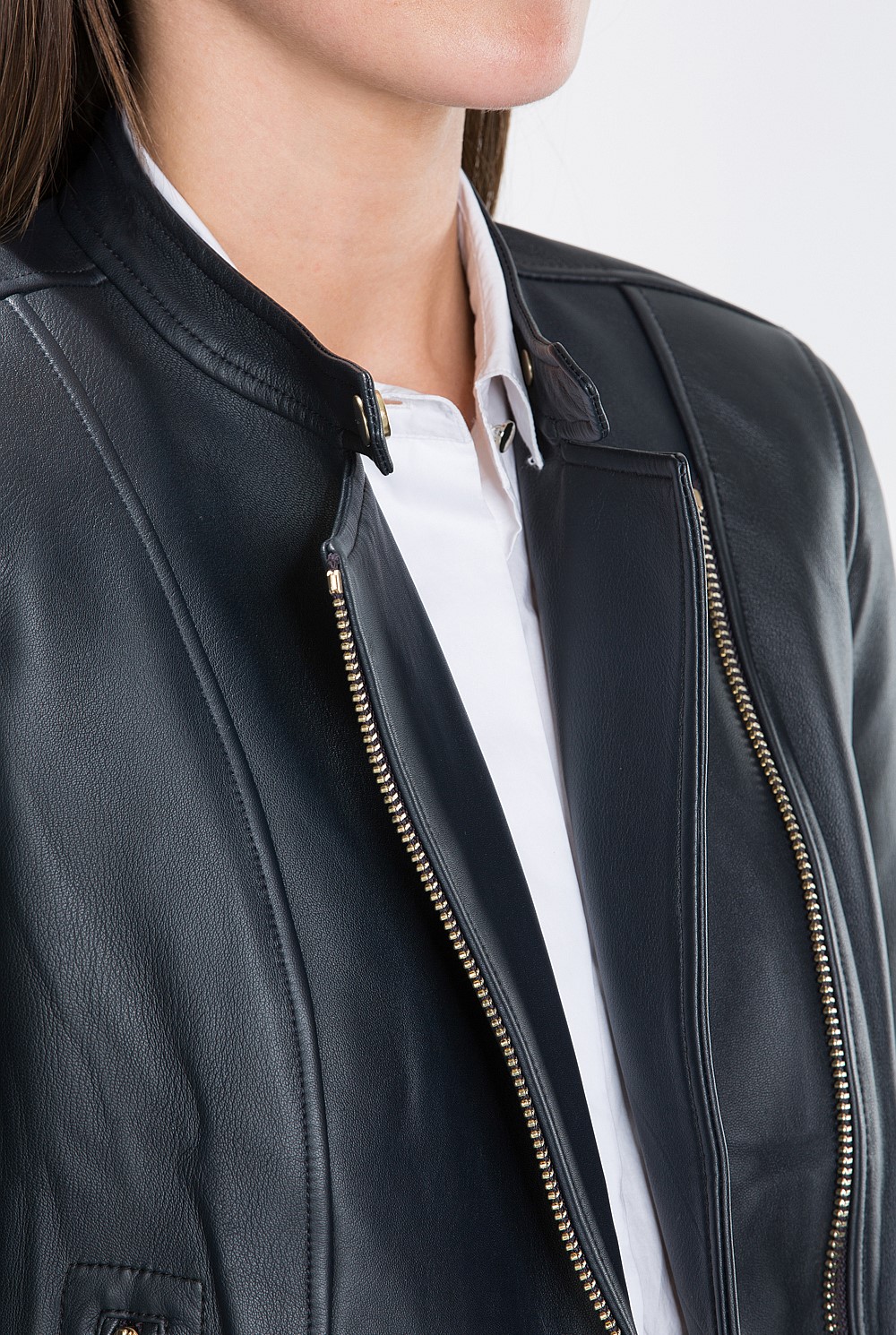 Leather Moto Jacket