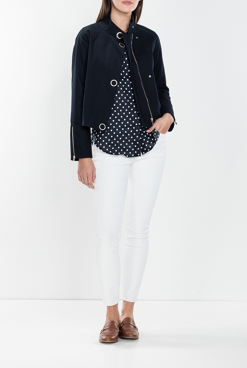 Coated Slim Jean