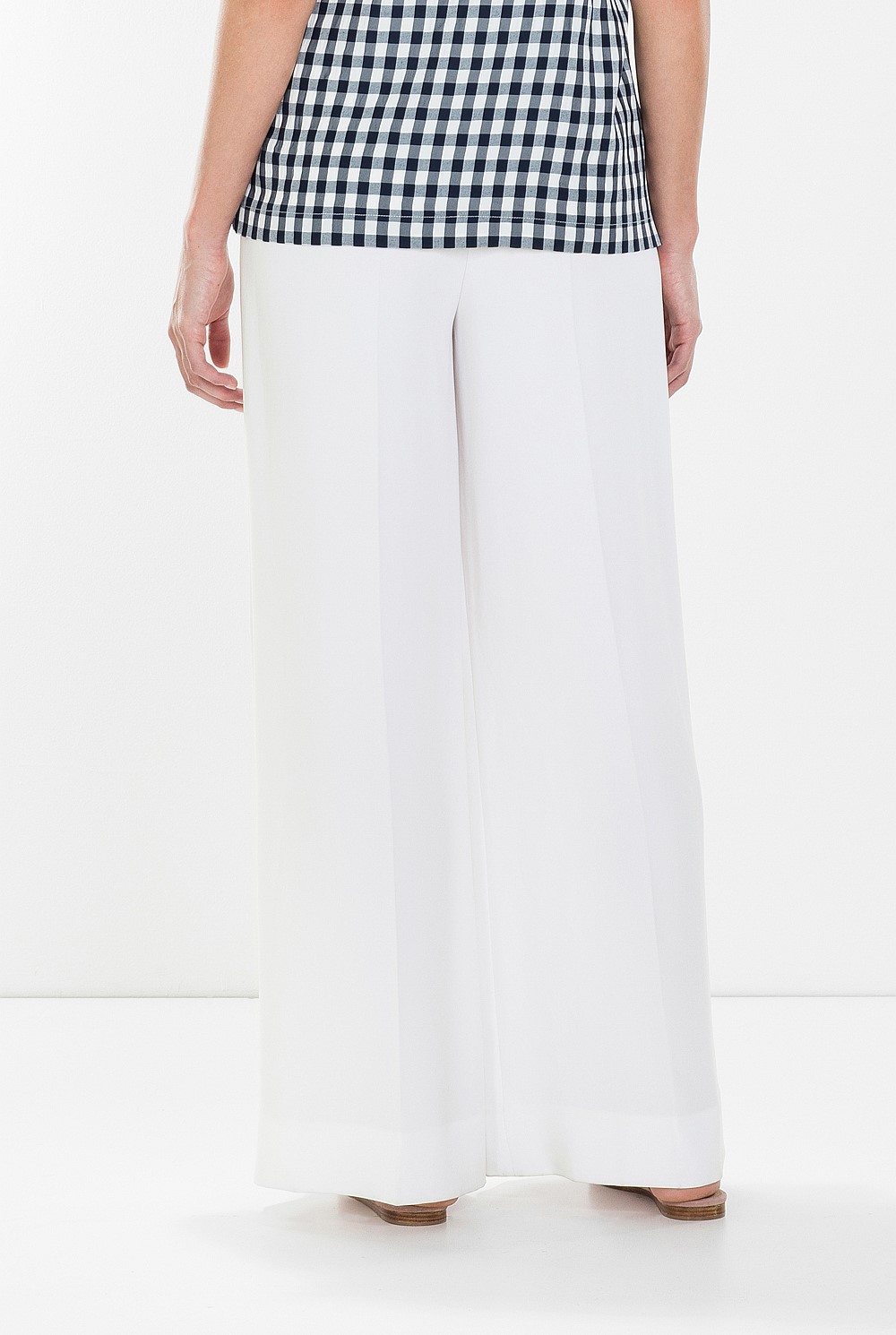 Japanese Crepe Wide Leg Pant