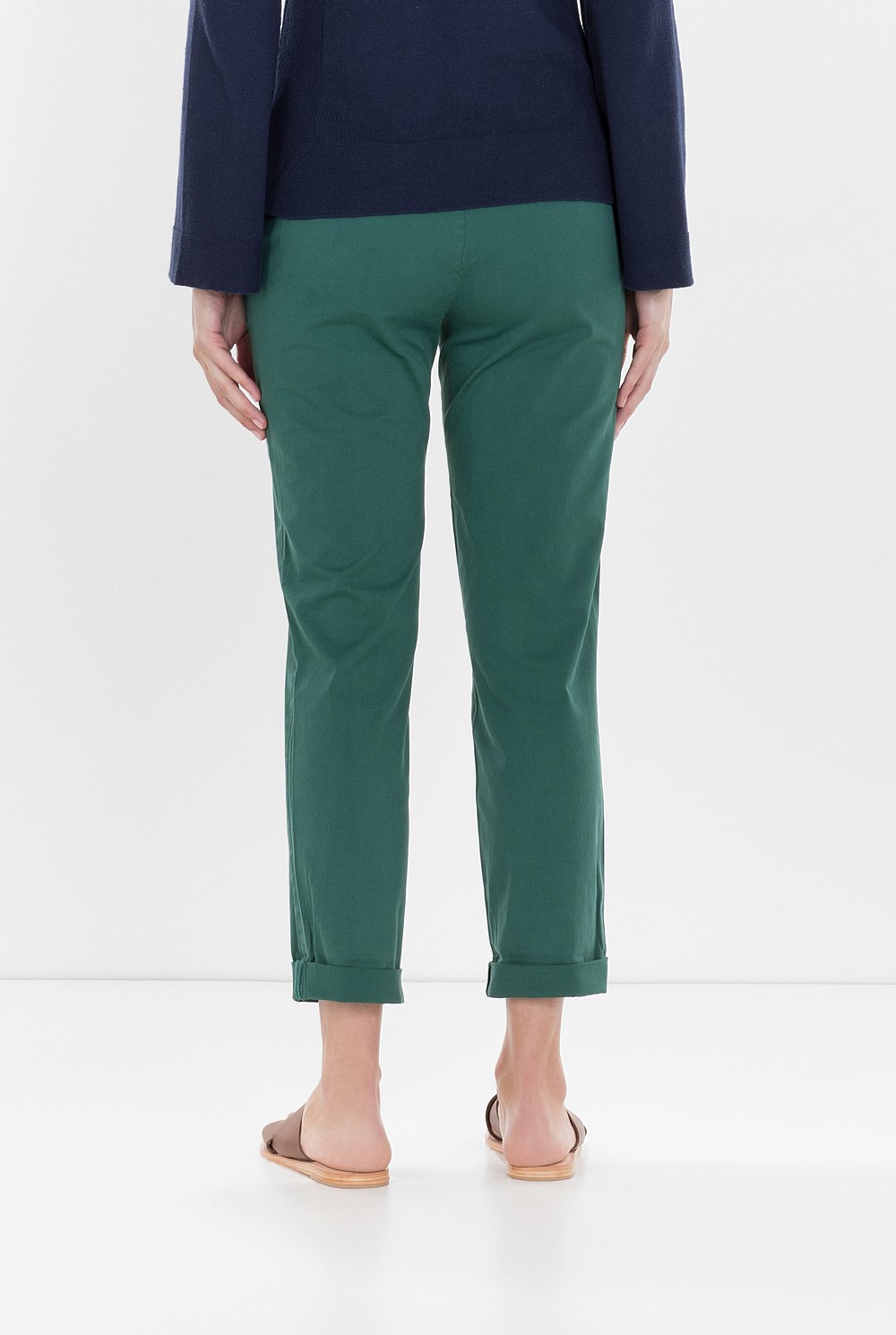 Stretch Cotton Garment Dyed Chino Pant