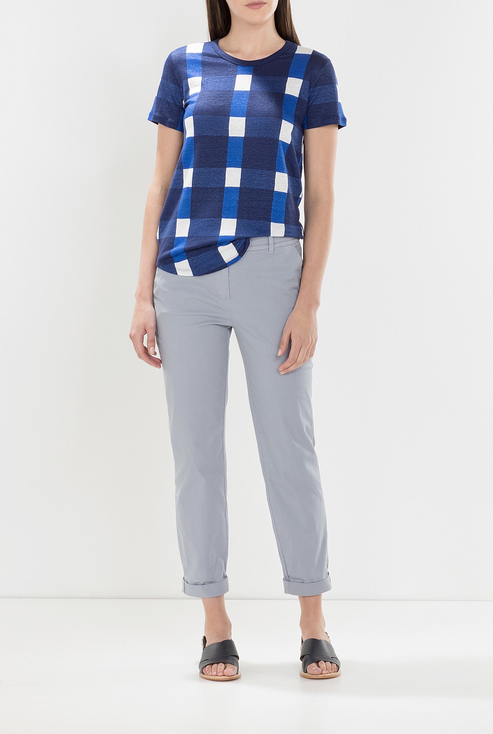 Stretch Cotton Garment Dyed Chino Pant