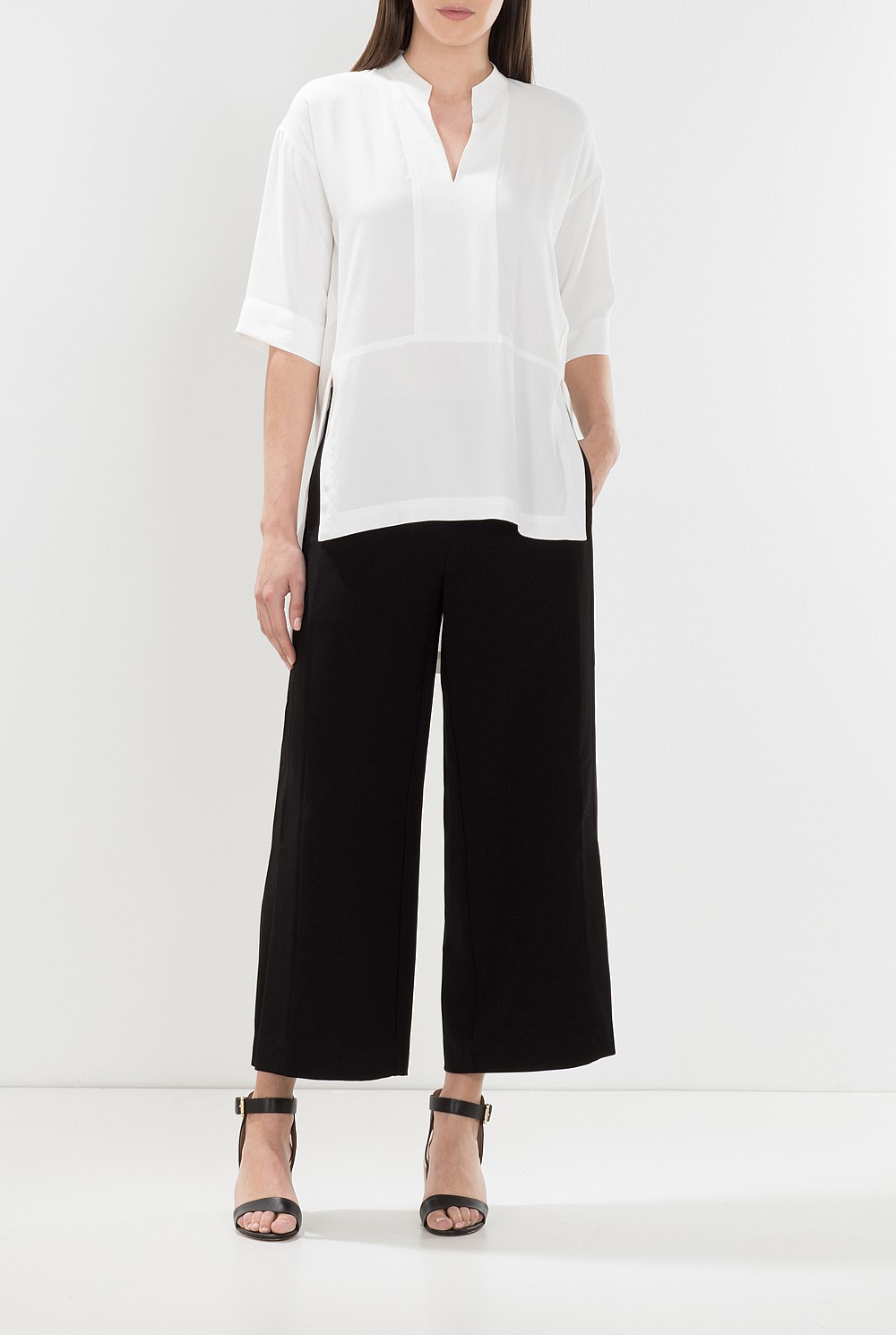 Viscose Step Hem Top