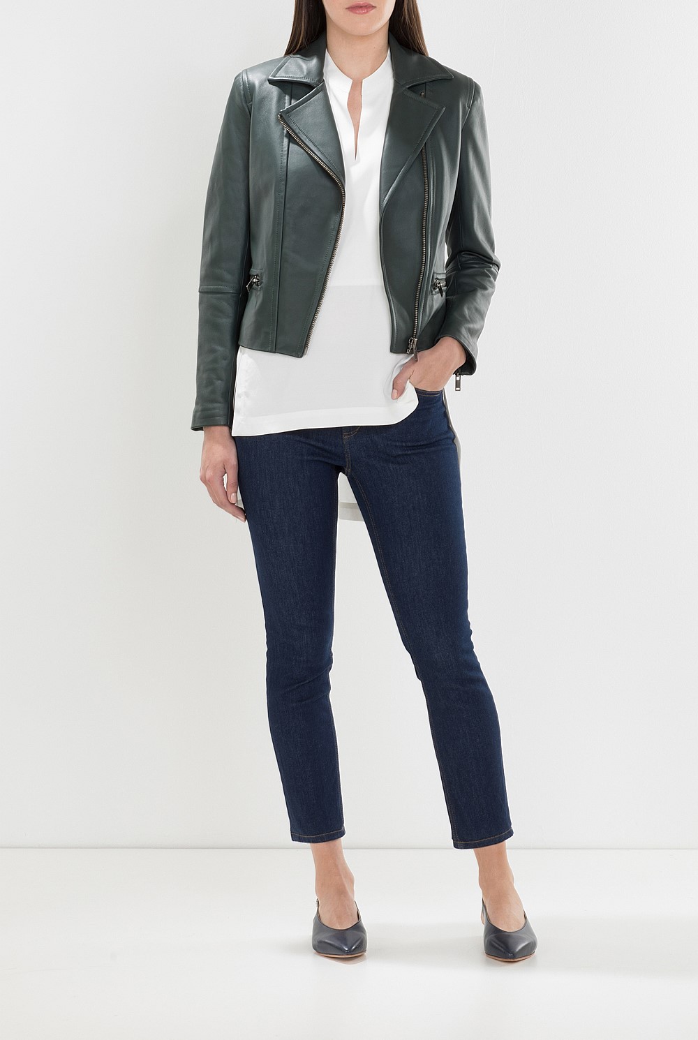 Leather Biker Jacket