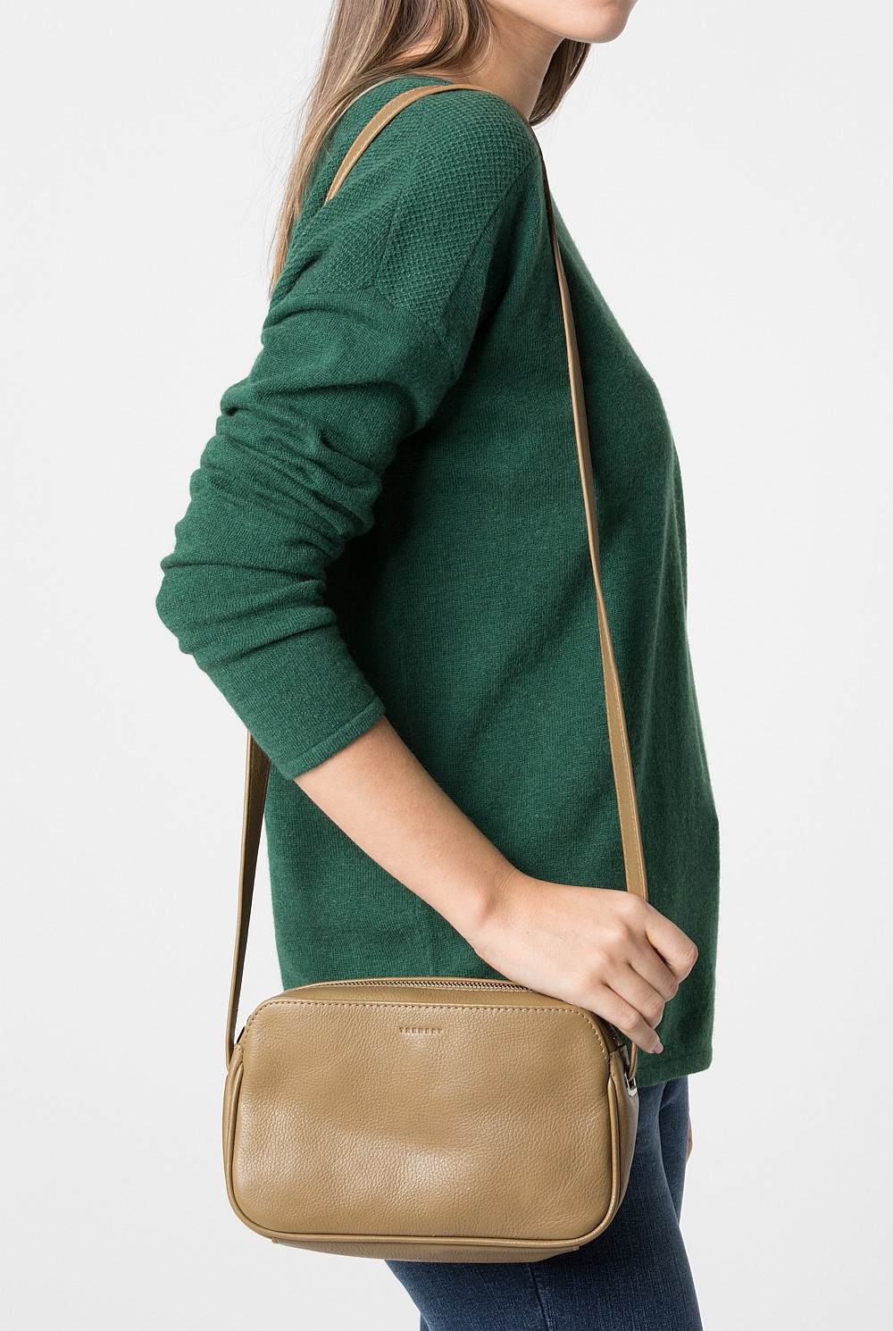 Leather Alana Sling Bag