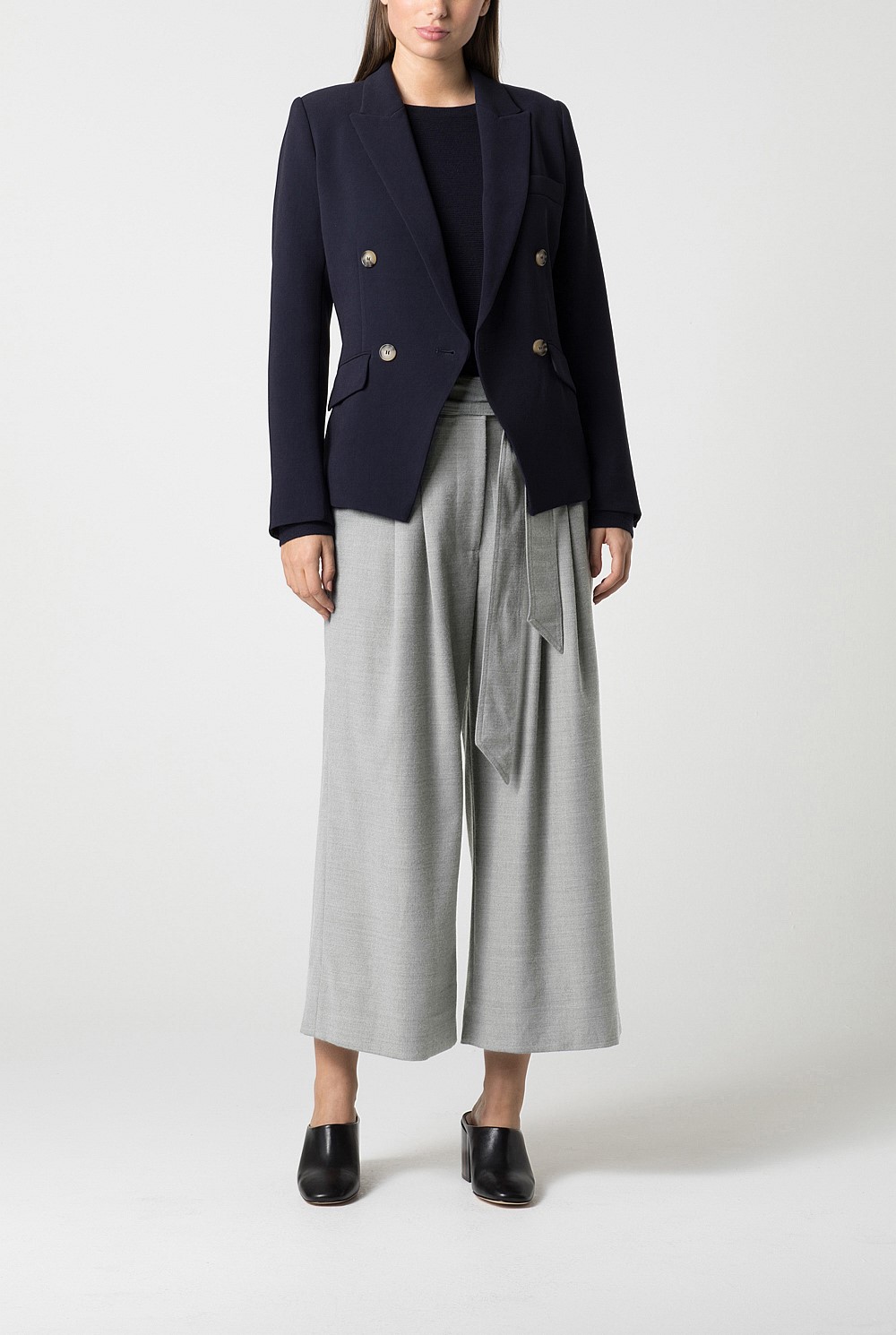 Limited Edition Japanese Crepe Double Breasted Blazer