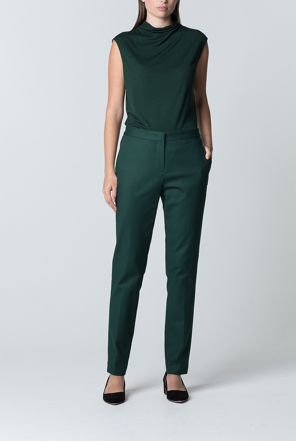 Tailored Cotton Trouser