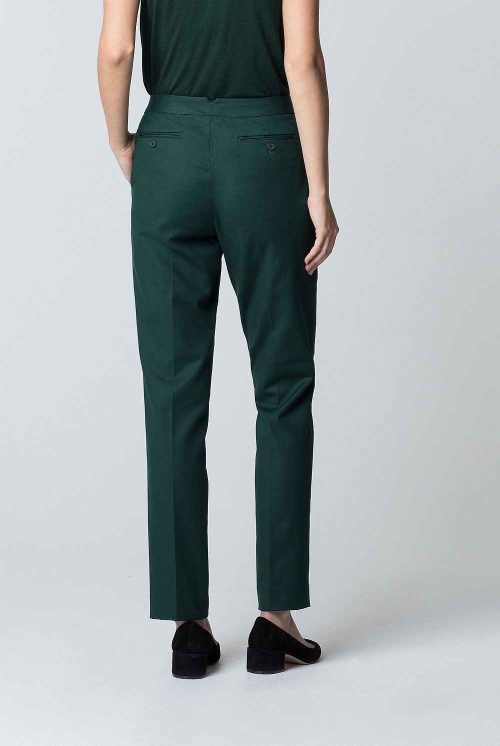 Tailored Cotton Trouser