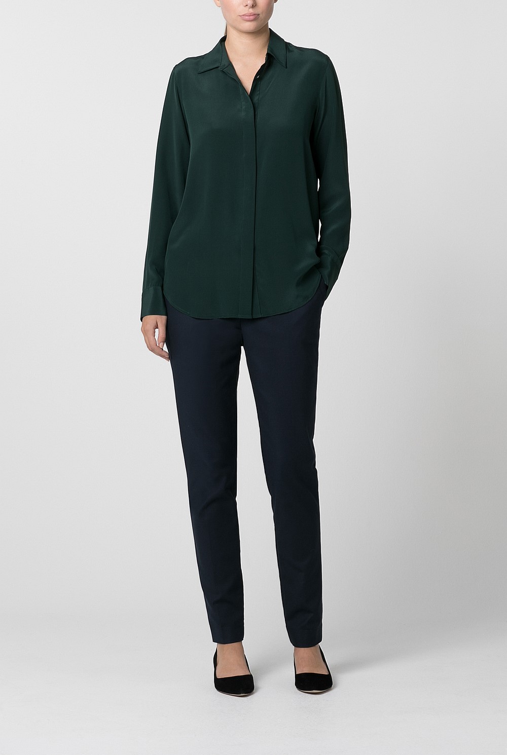 Tailored Cotton Trouser