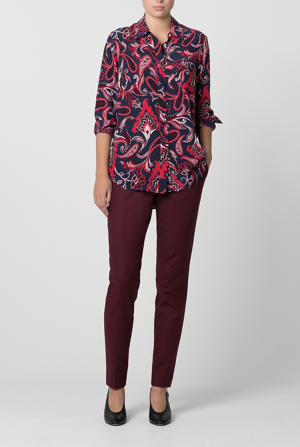 Tailored Cotton Trouser