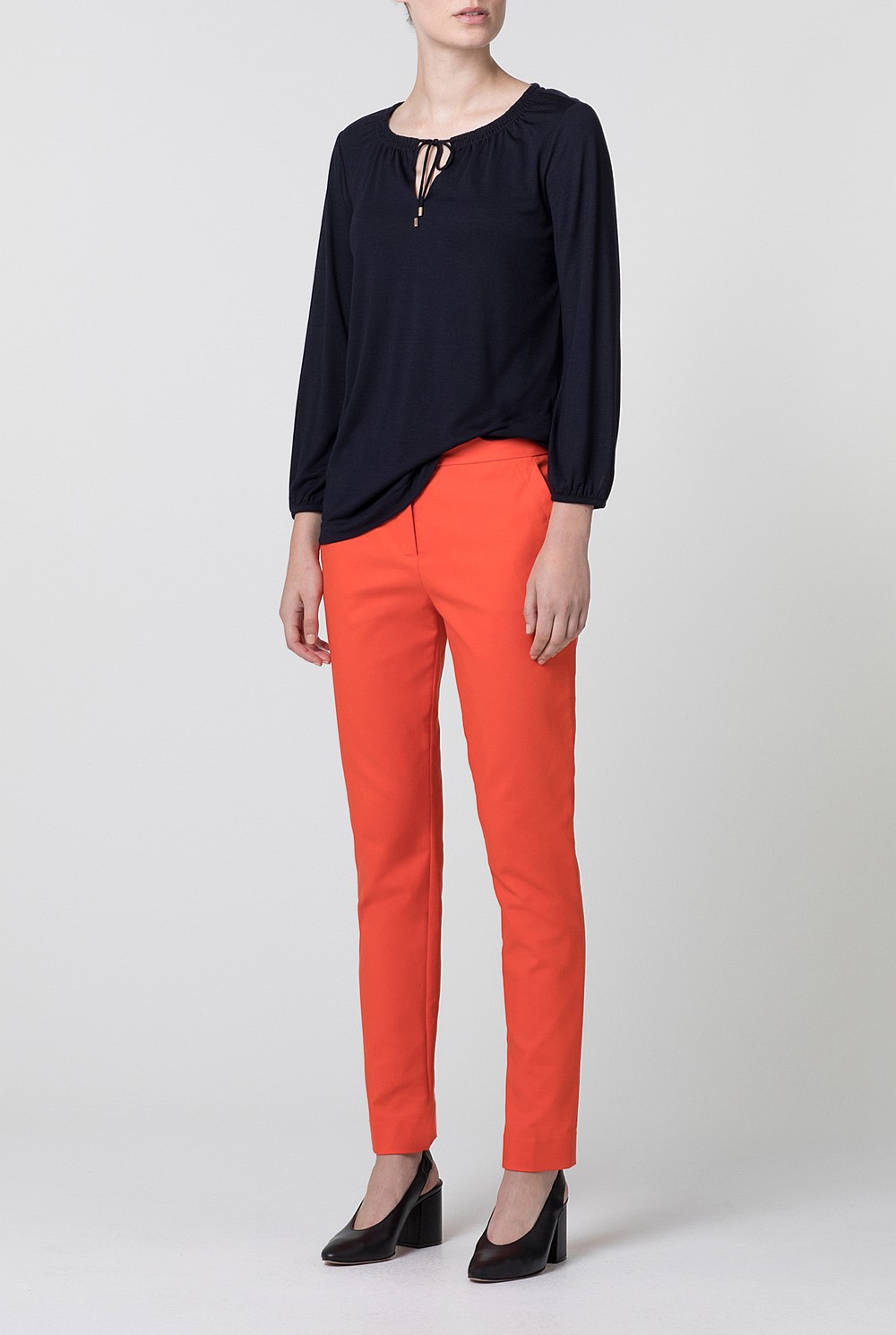 Tailored Cotton Trouser