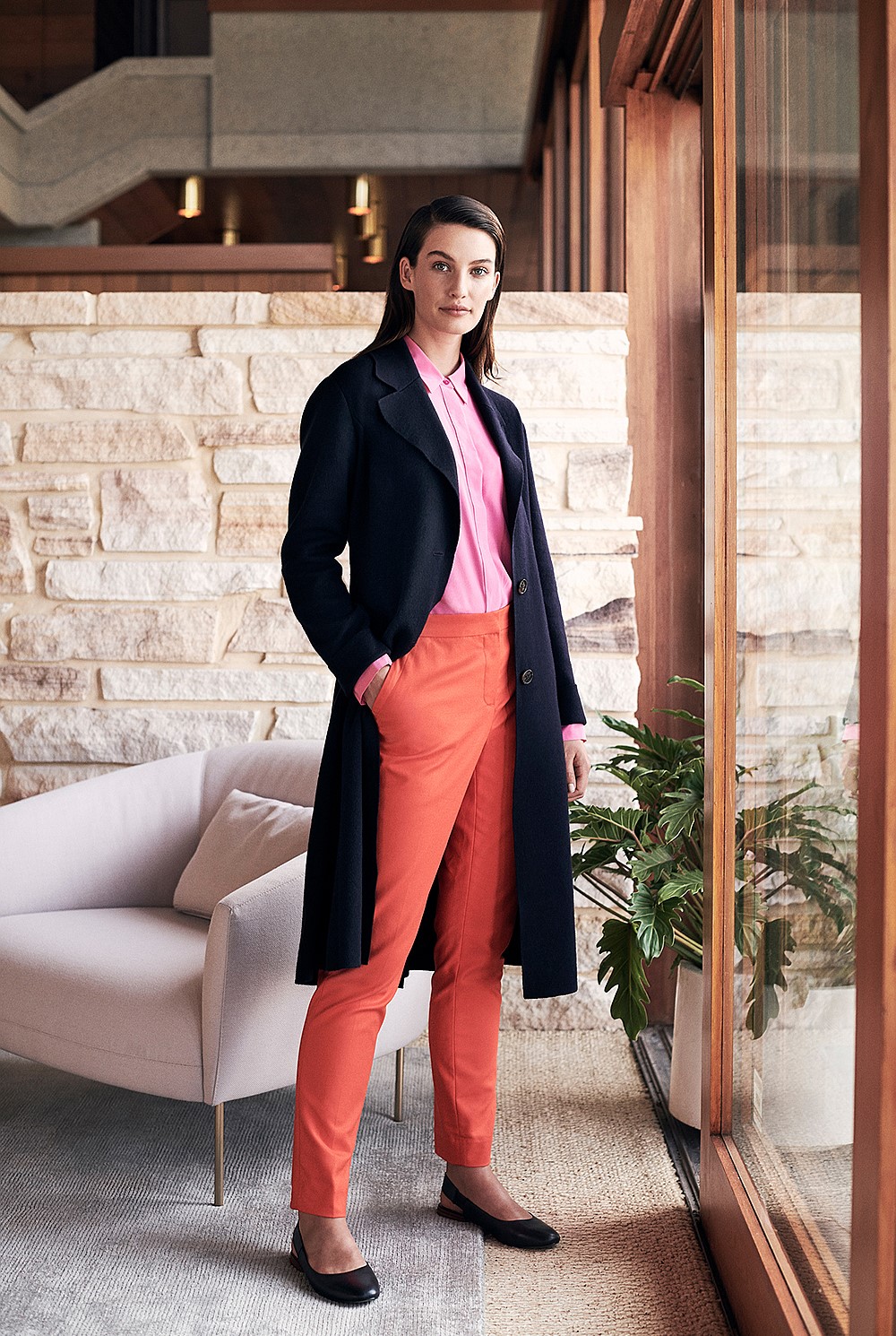 Tailored Cotton Trouser