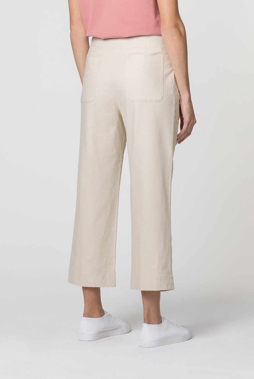 Wide Leg Cotton Pant