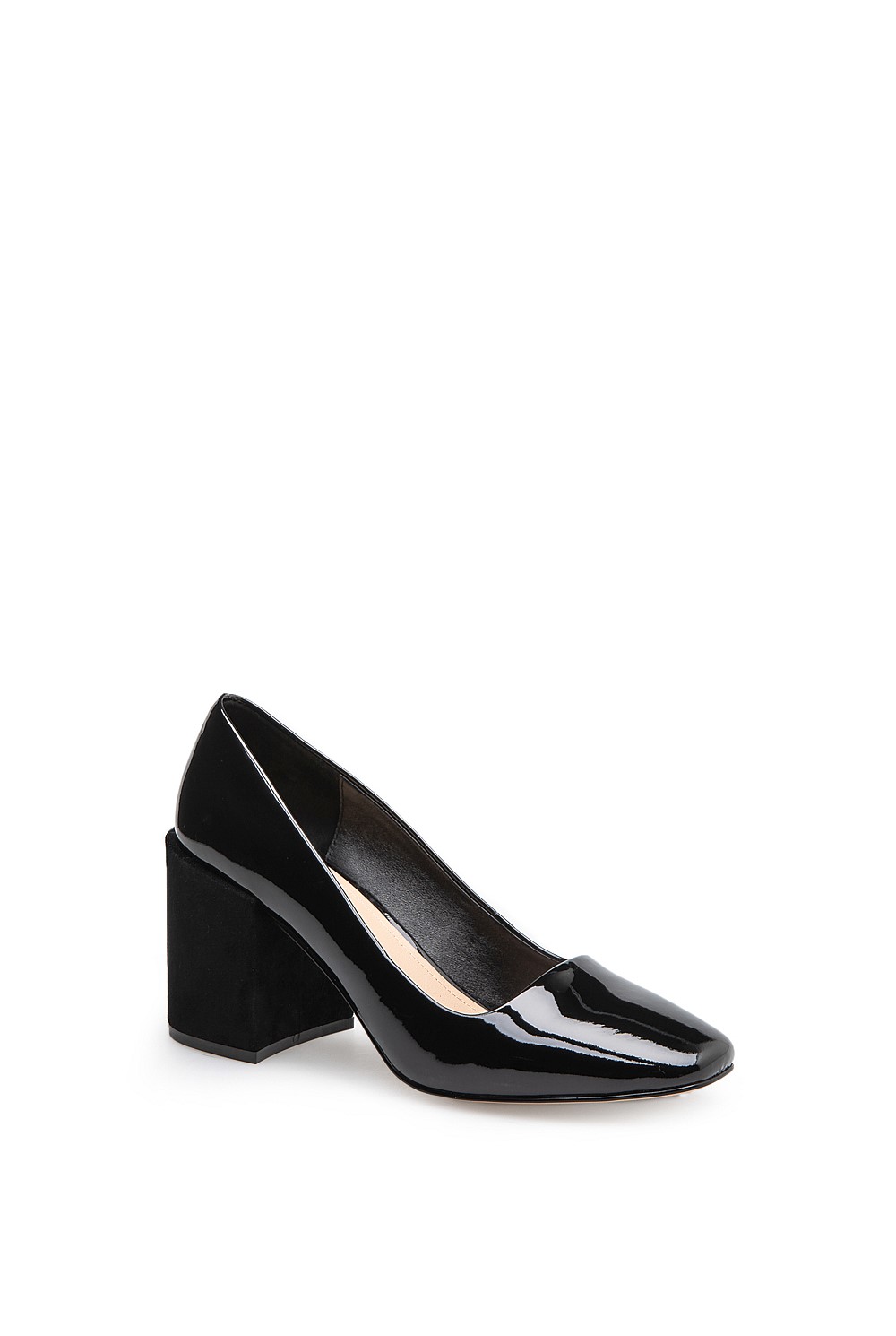 Athena Patent Leather Heel