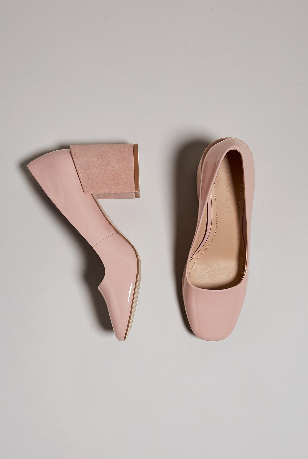 Athena Patent Leather Heel