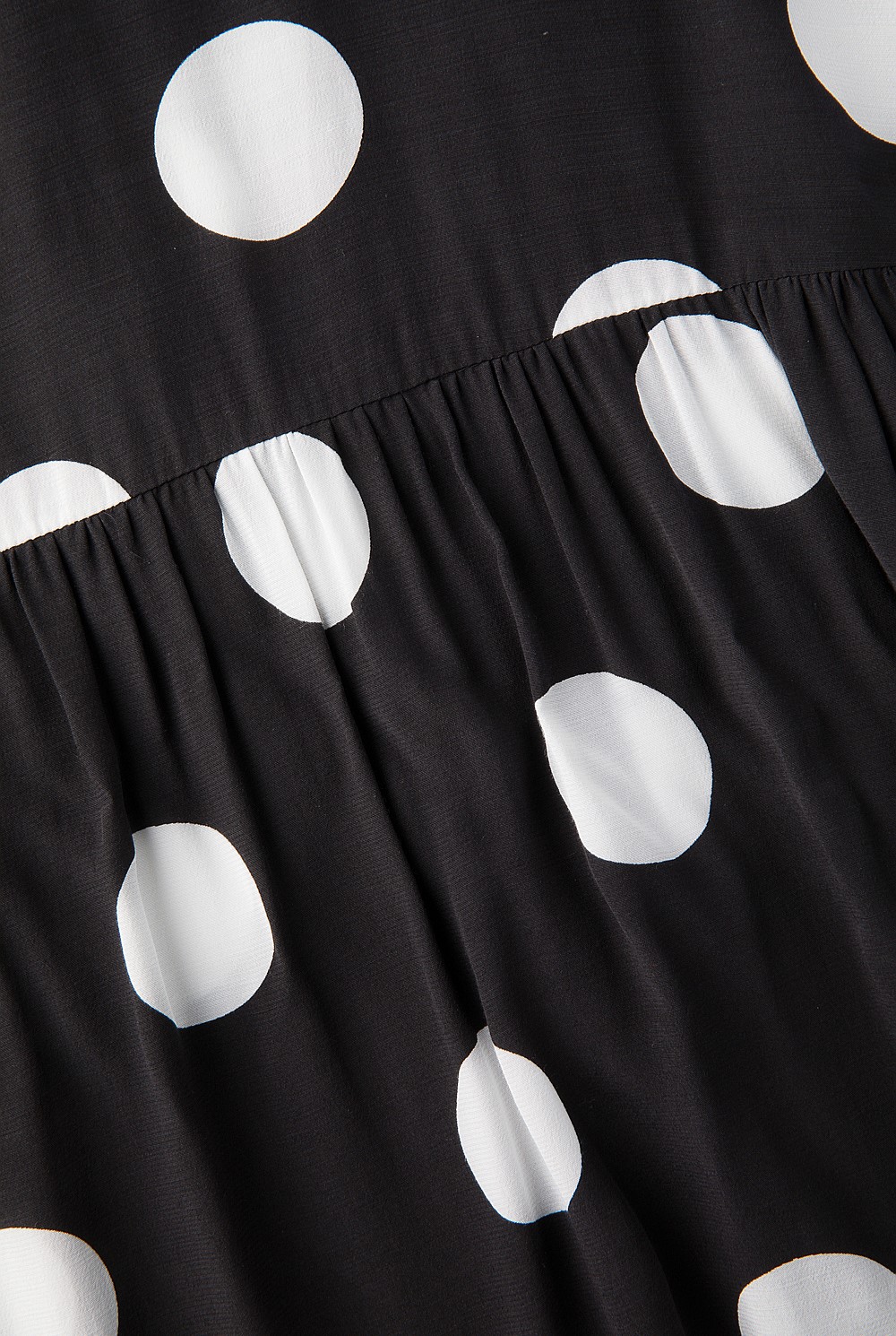 Spot Print Maxi Dress