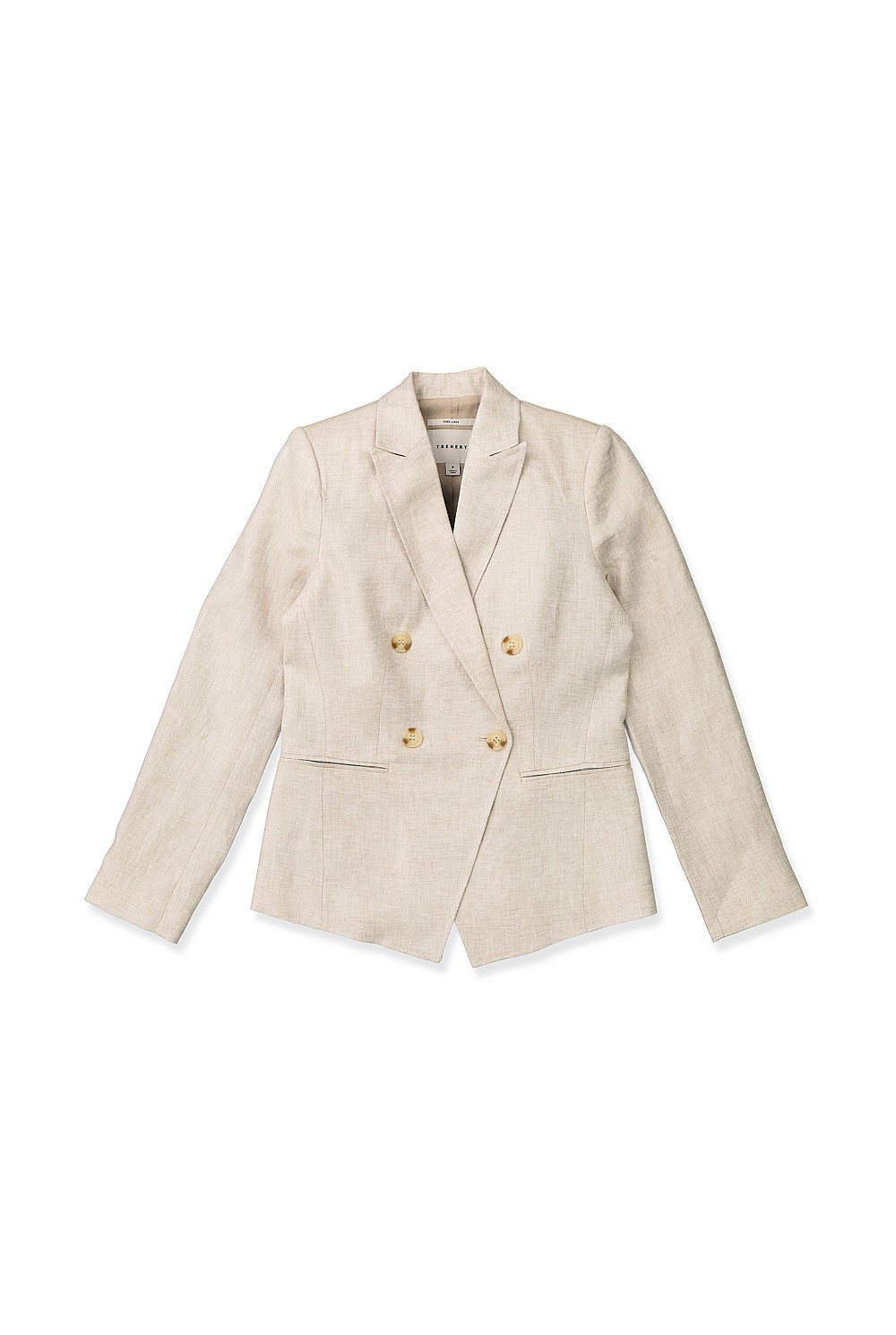 Linen Double Breasted Blazer