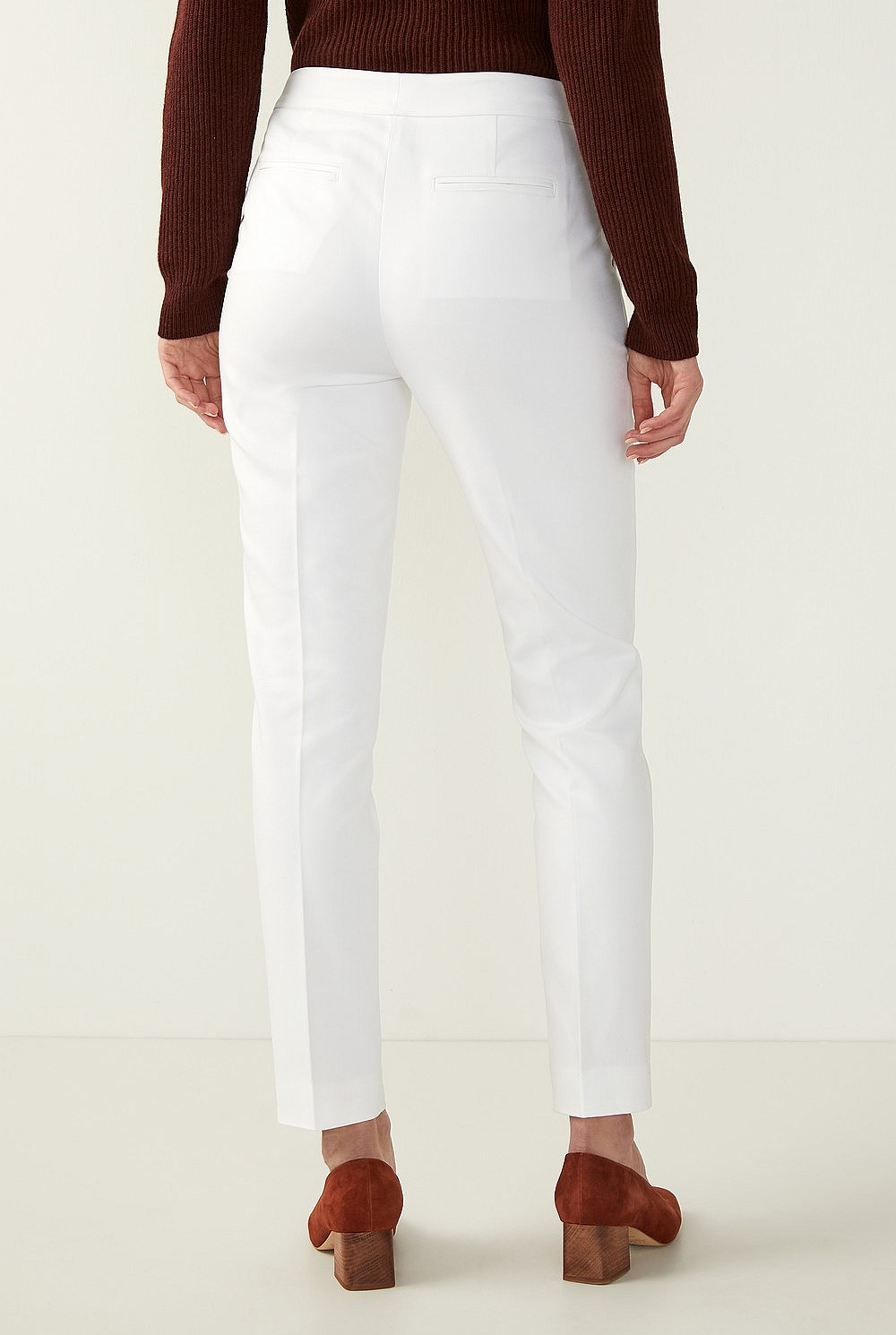 Stretch Cotton Tailored Trouser
