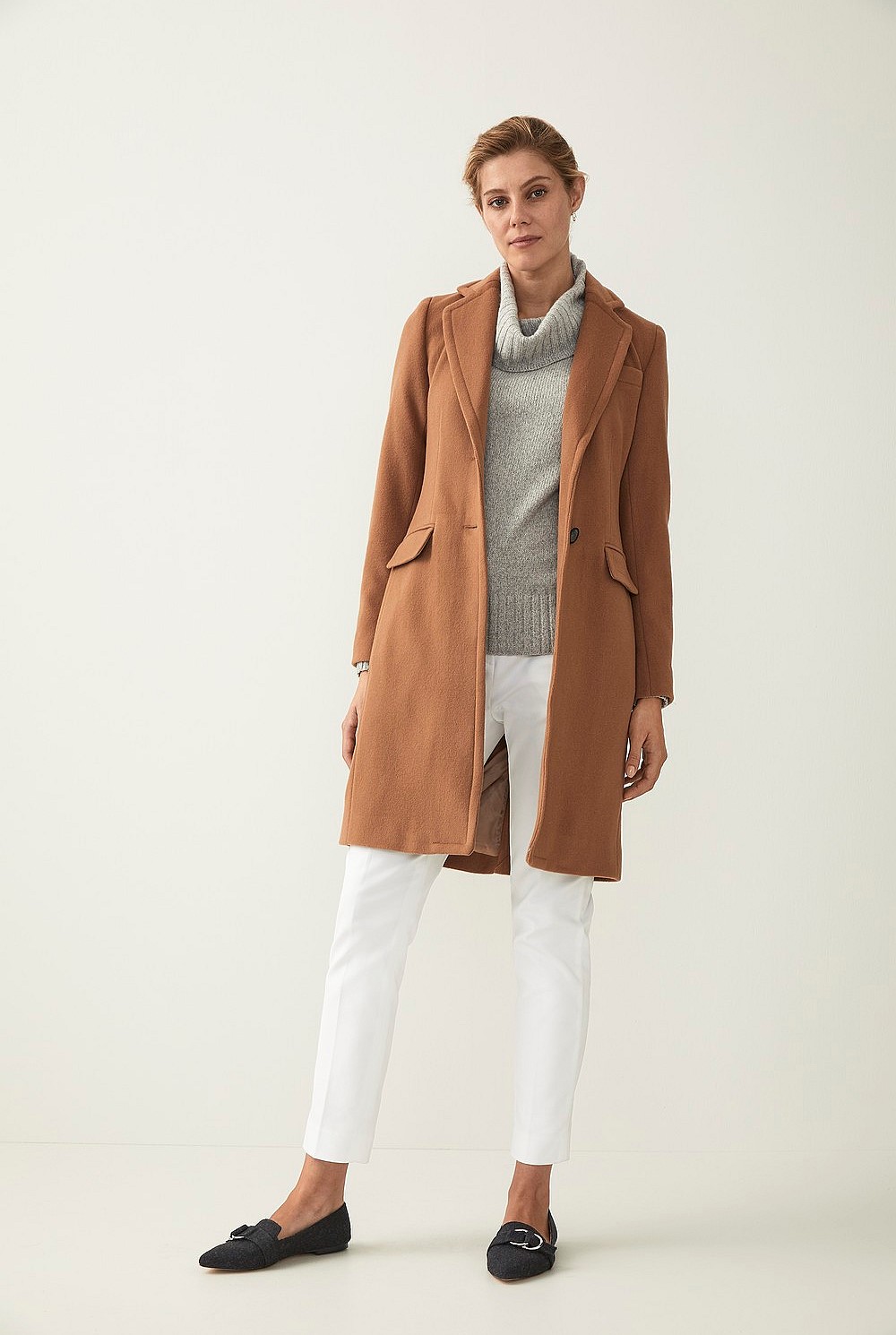 Cashmere Roll Neck