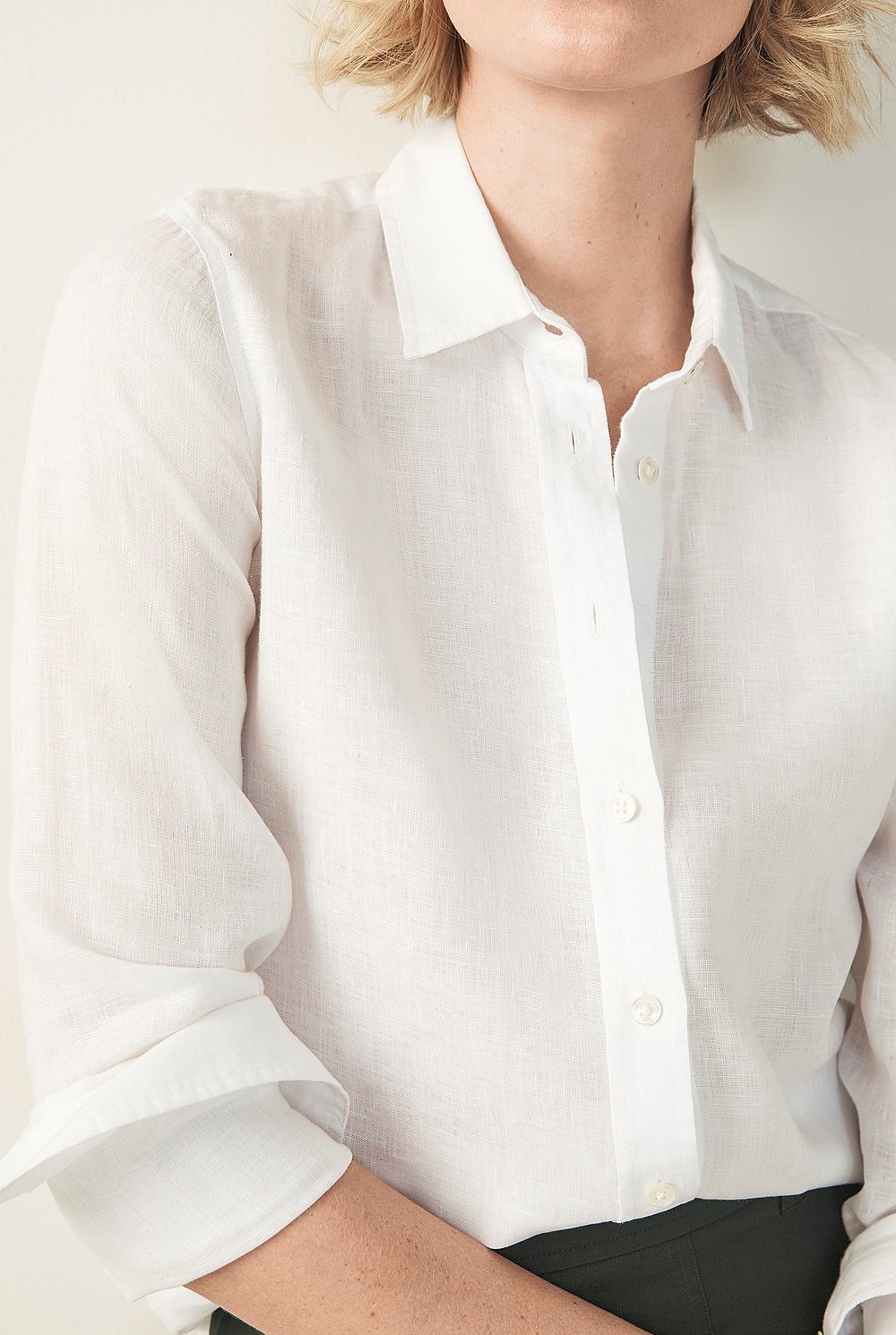 Linen Fitted Shirt
