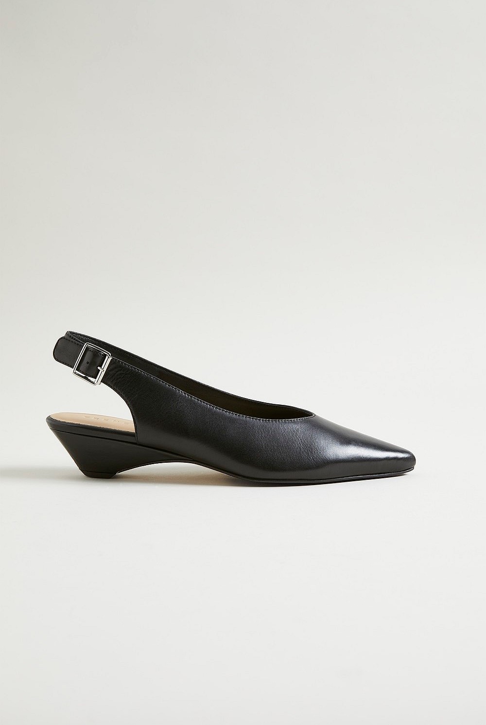 Bessie Leather Slingback