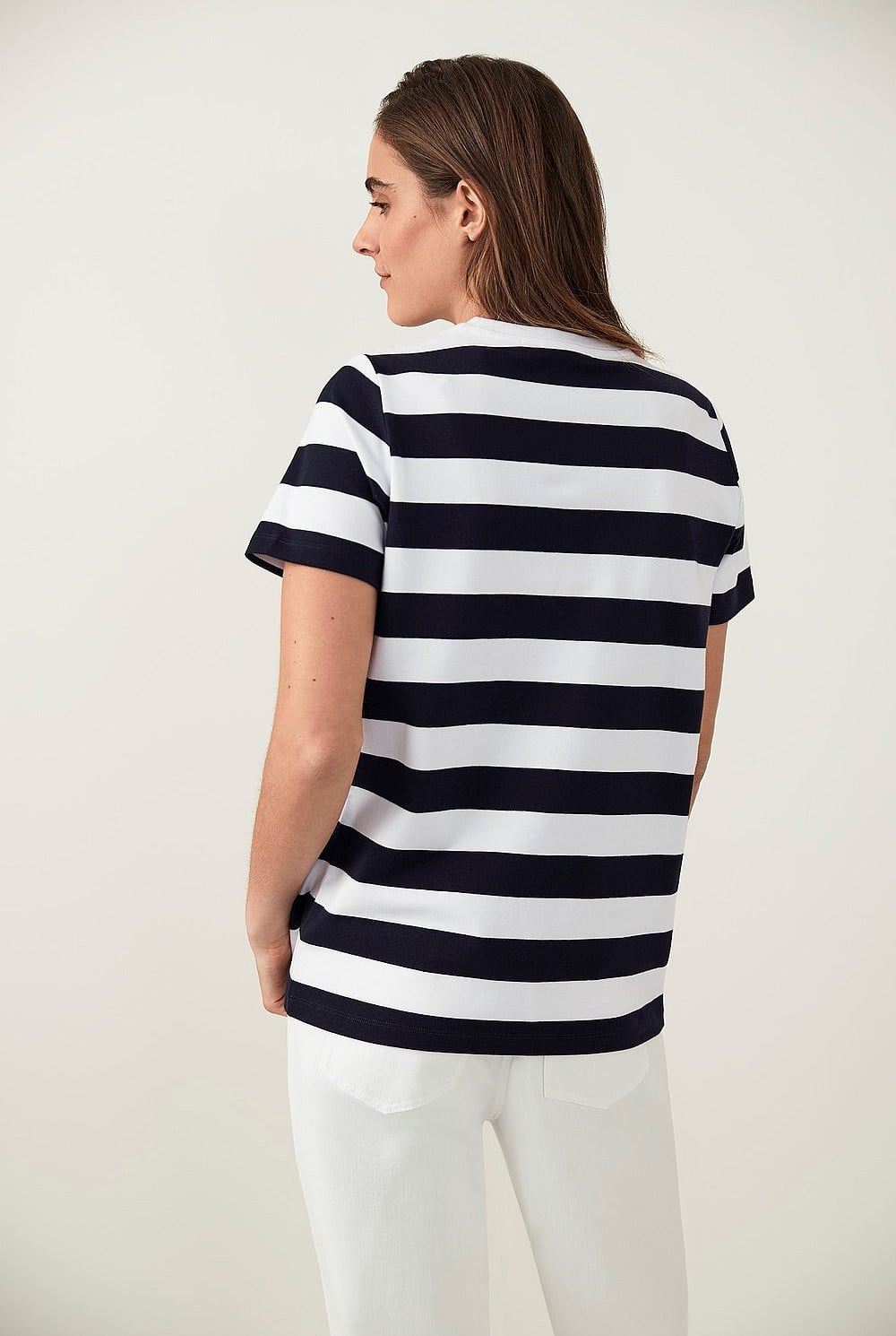 Organic Cotton Striped T-Shirt