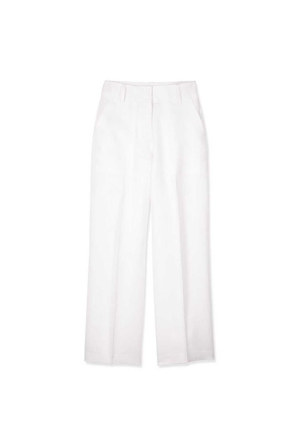 Linen High Waisted Trouser