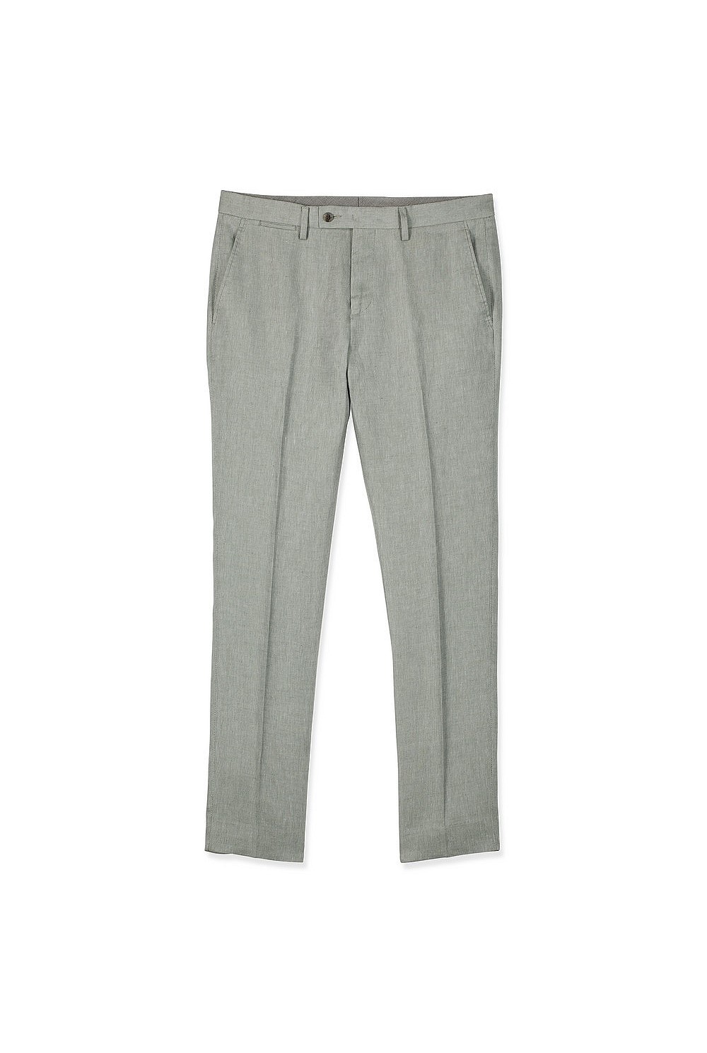 Cross Dyed Linen Trouser
